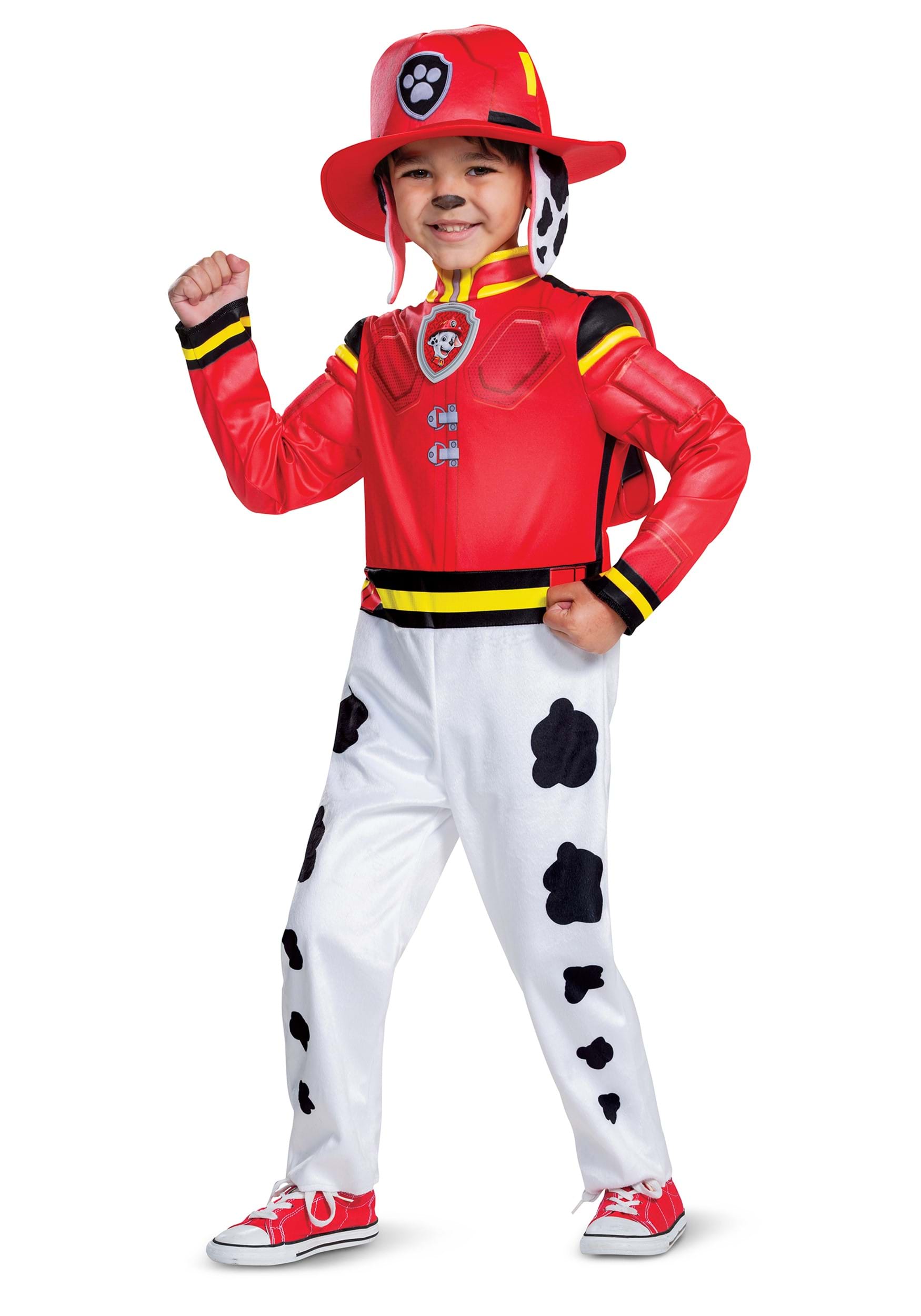 Deluxe Toddler/Kid's Paw Patrol Movie Marshall Costume