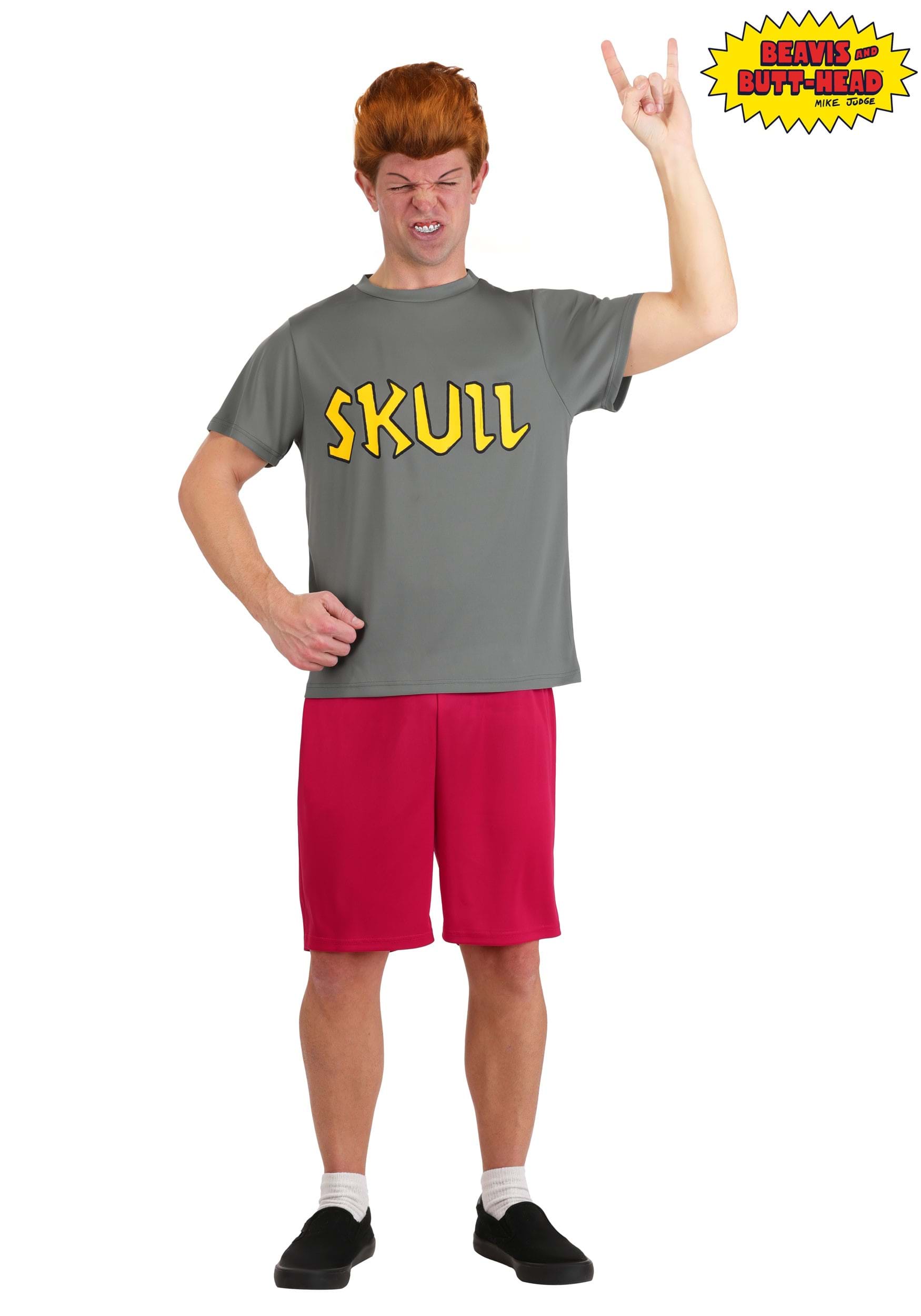 Men's Beavis and Butt-Head Butt-Head Costume 1 Men's Beavis and Butt-Head Butt-Head Costume