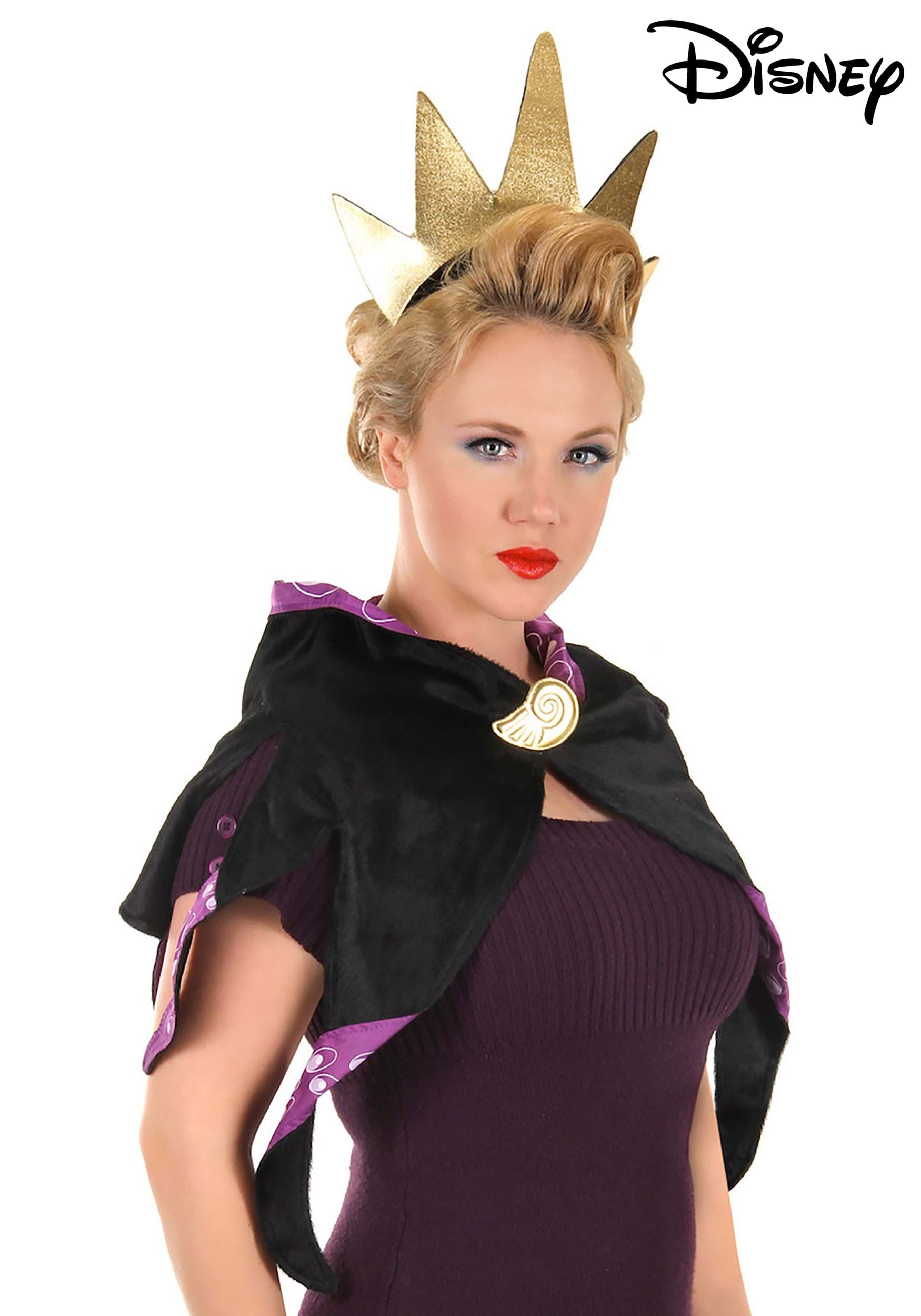 Disney The Little Mermaid Ursula Headband & Collar Accessory Set
