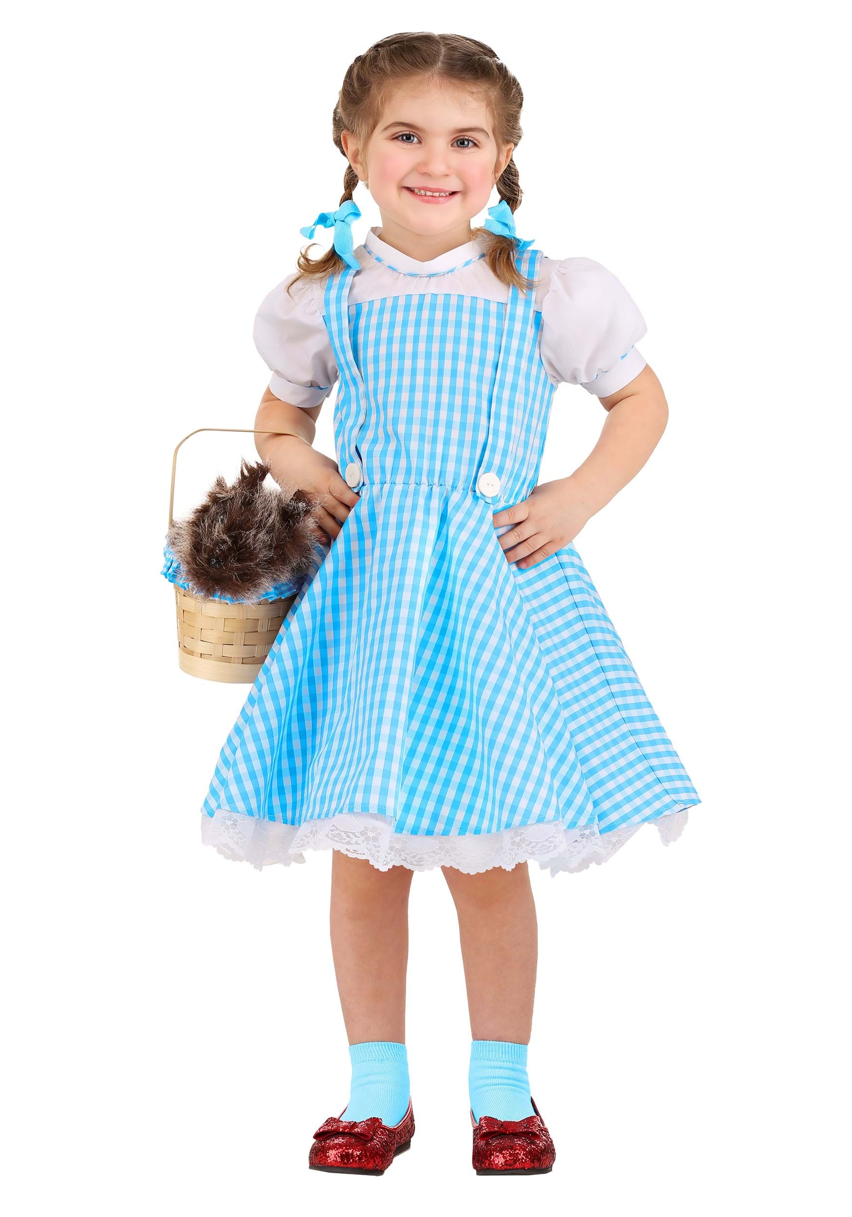 Girl's Classic Dorothy Wizard of Oz Toddler Costume