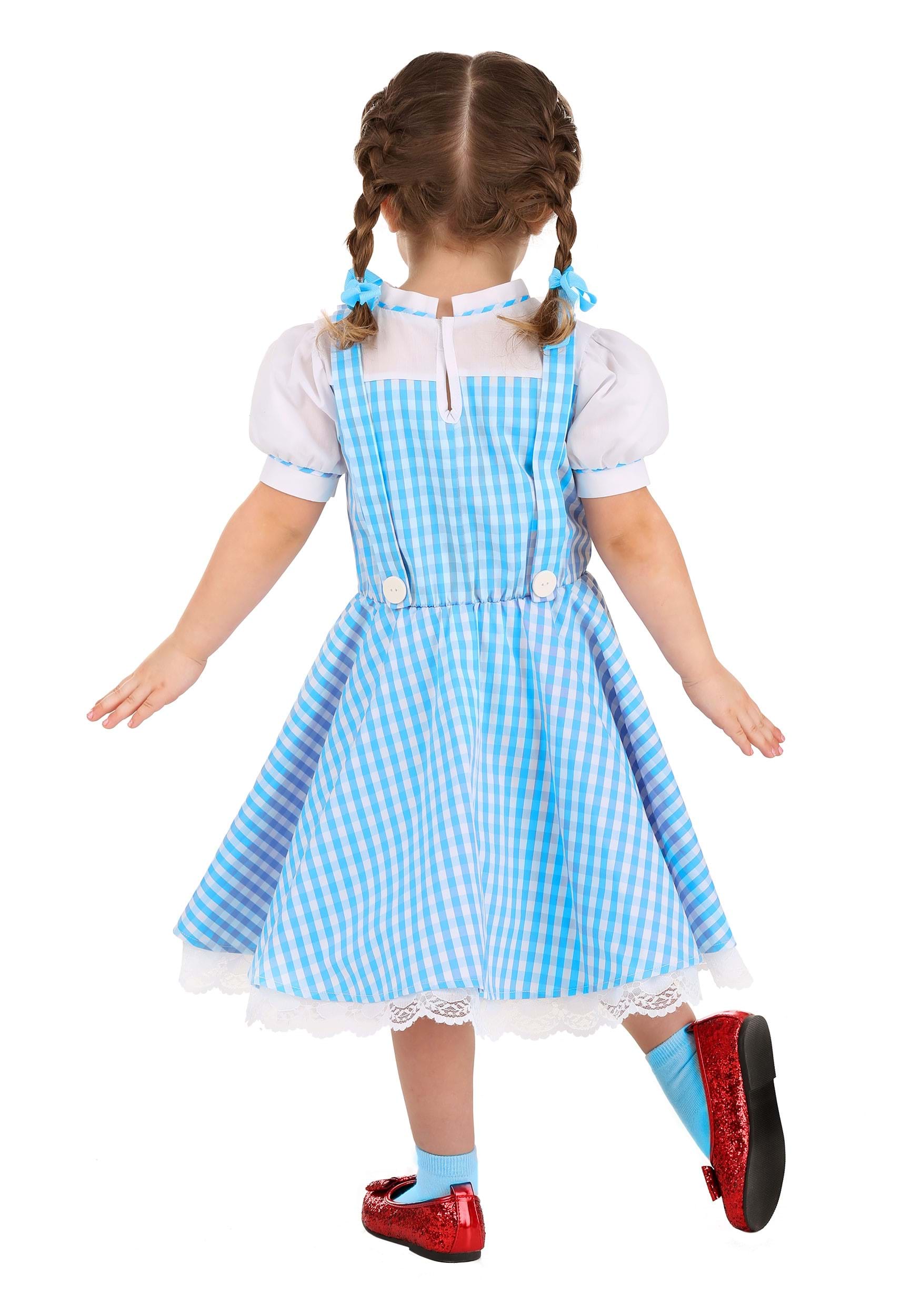 Girl's Classic Dorothy Wizard of Oz Toddler Costume