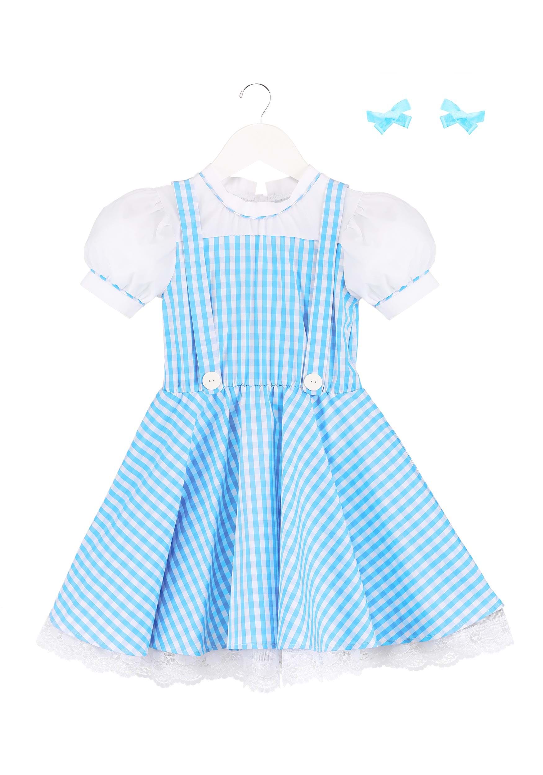 Girl's Classic Dorothy Wizard of Oz Toddler Costume