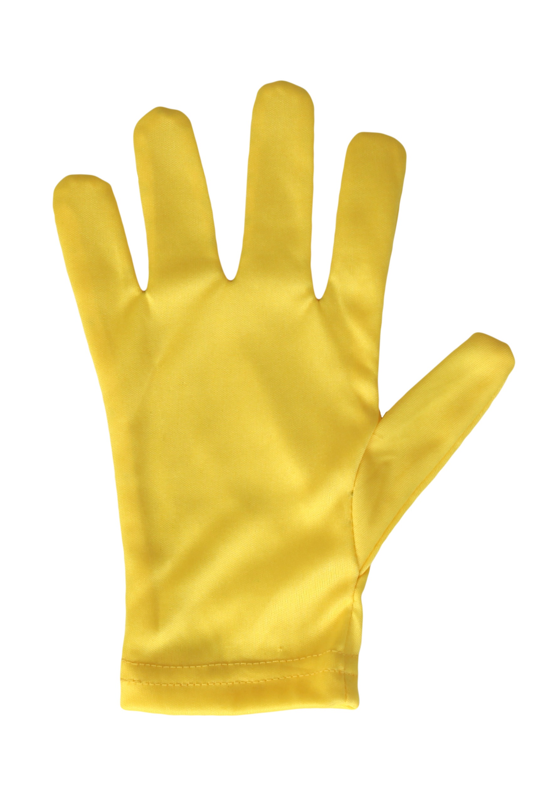 Kid's Yellow Costume Gloves