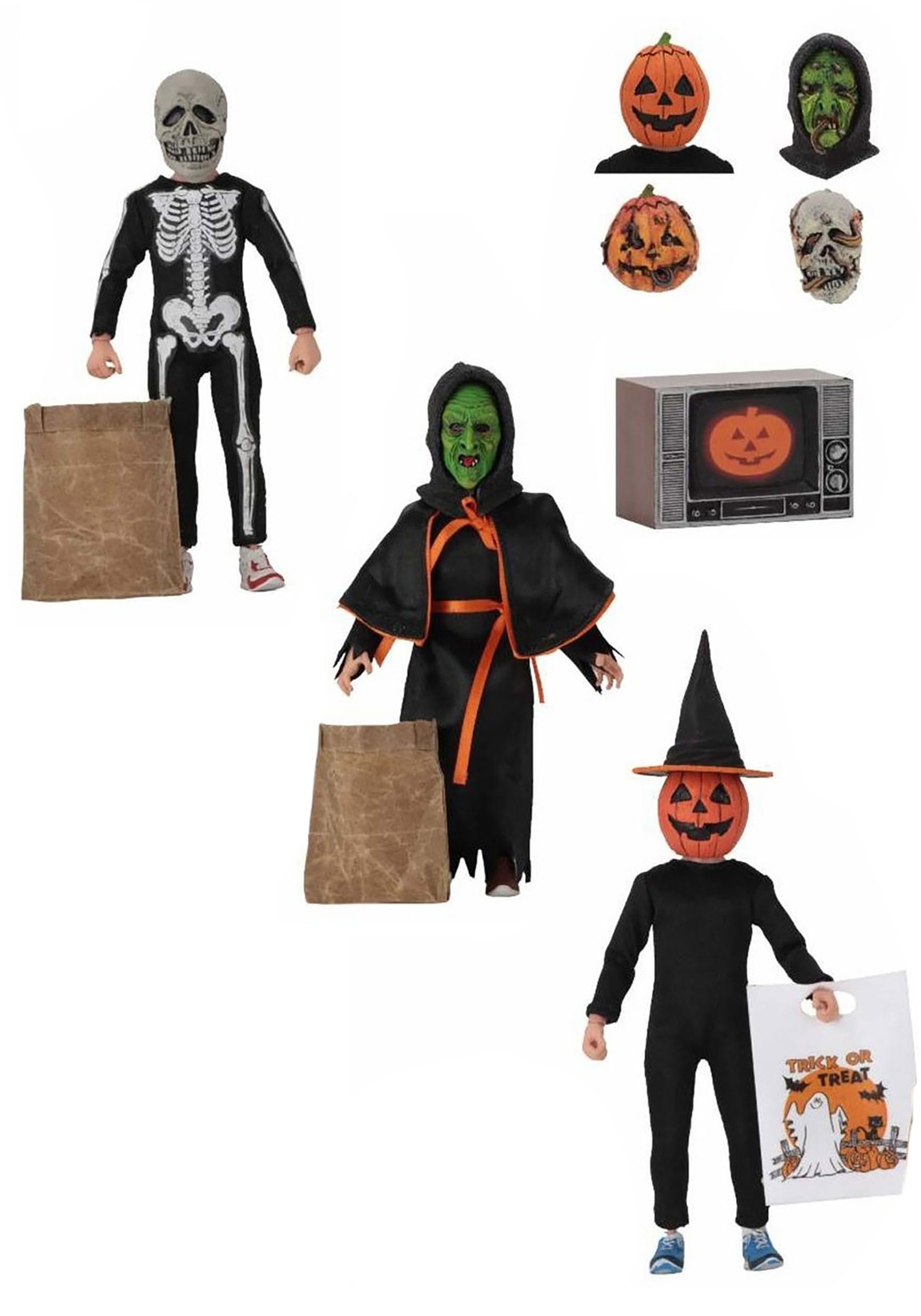 Halloween 3 - Season of the Witch 8" Scale 3 Pack Figure Set