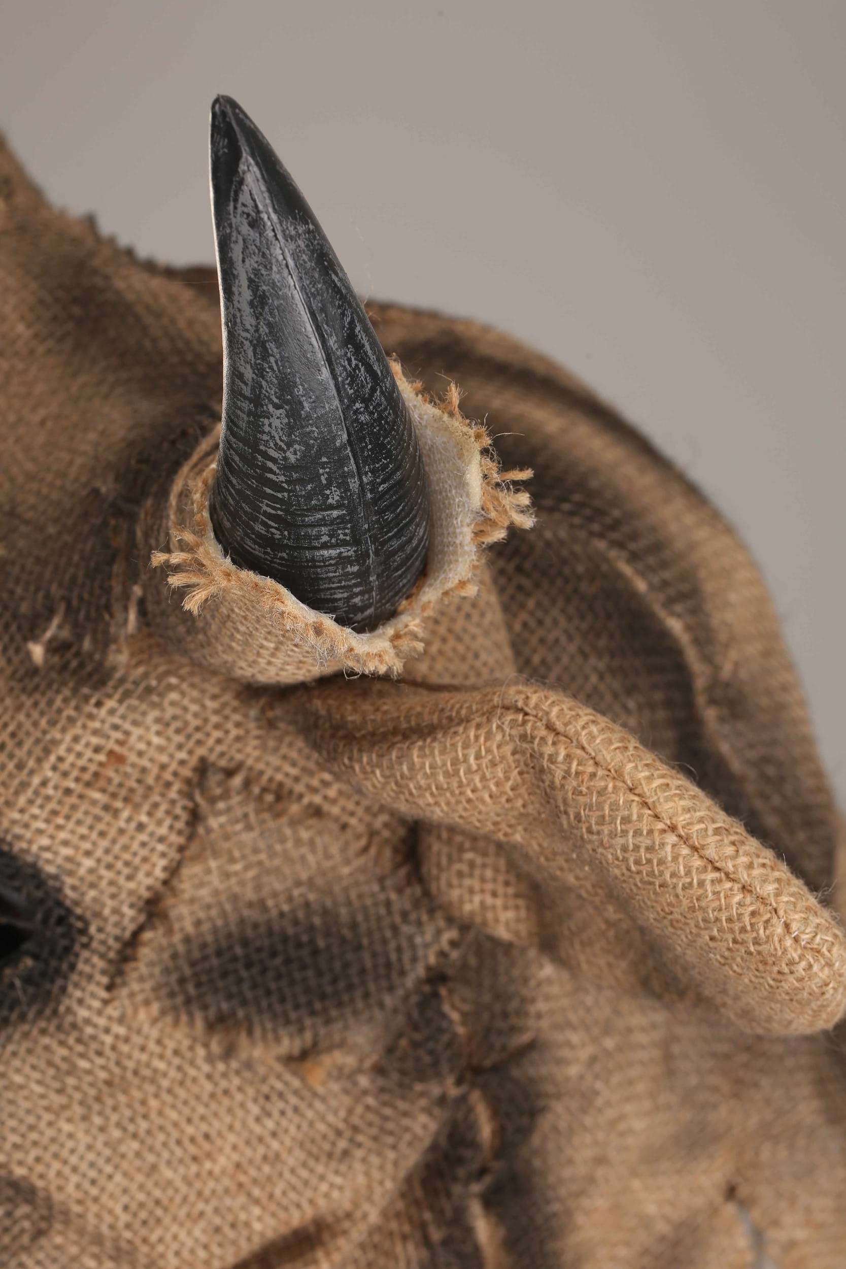Bull Scarecrow Mouth Mover Mask for Adults