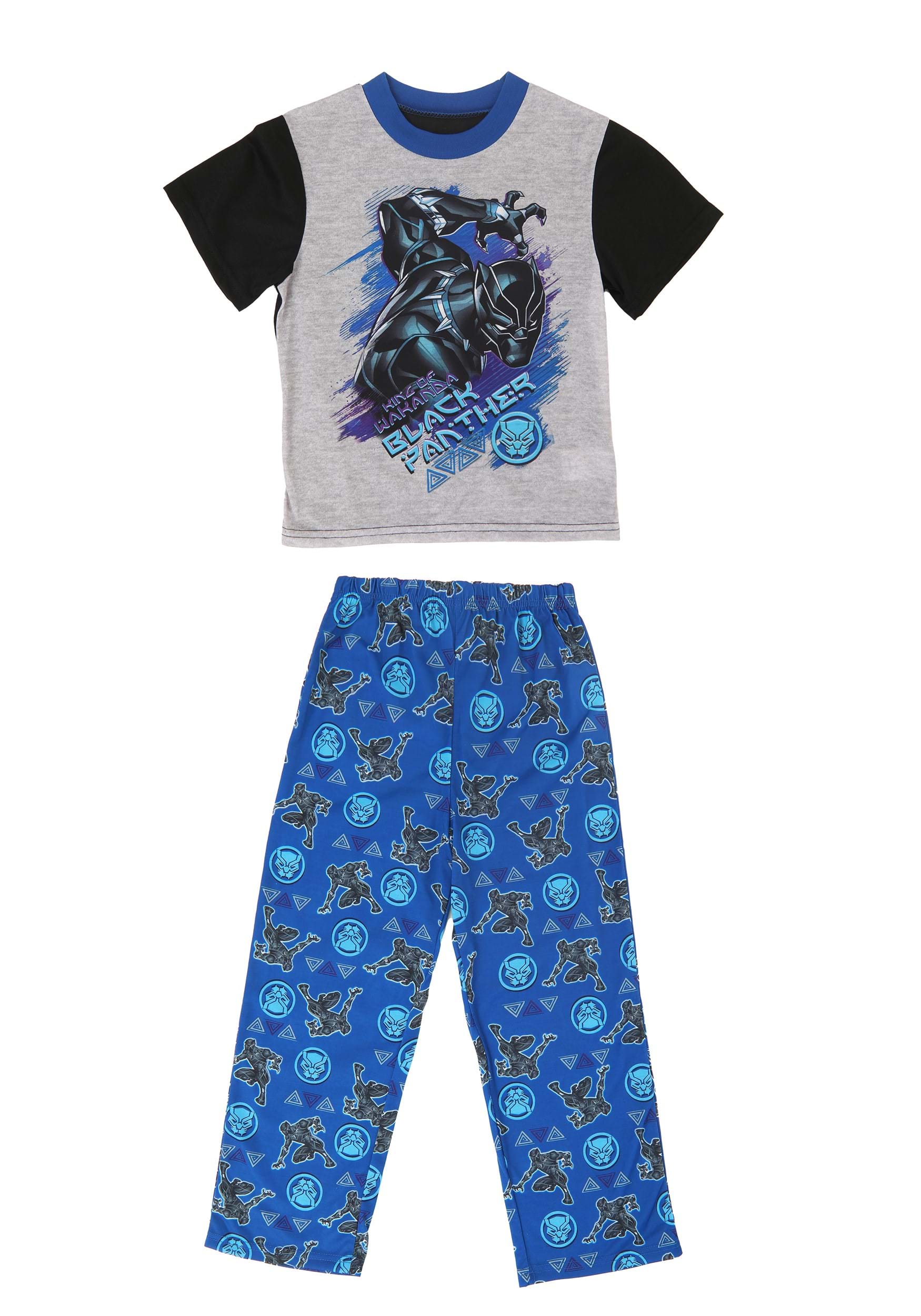 Black Panther King Sleep Set for Boys