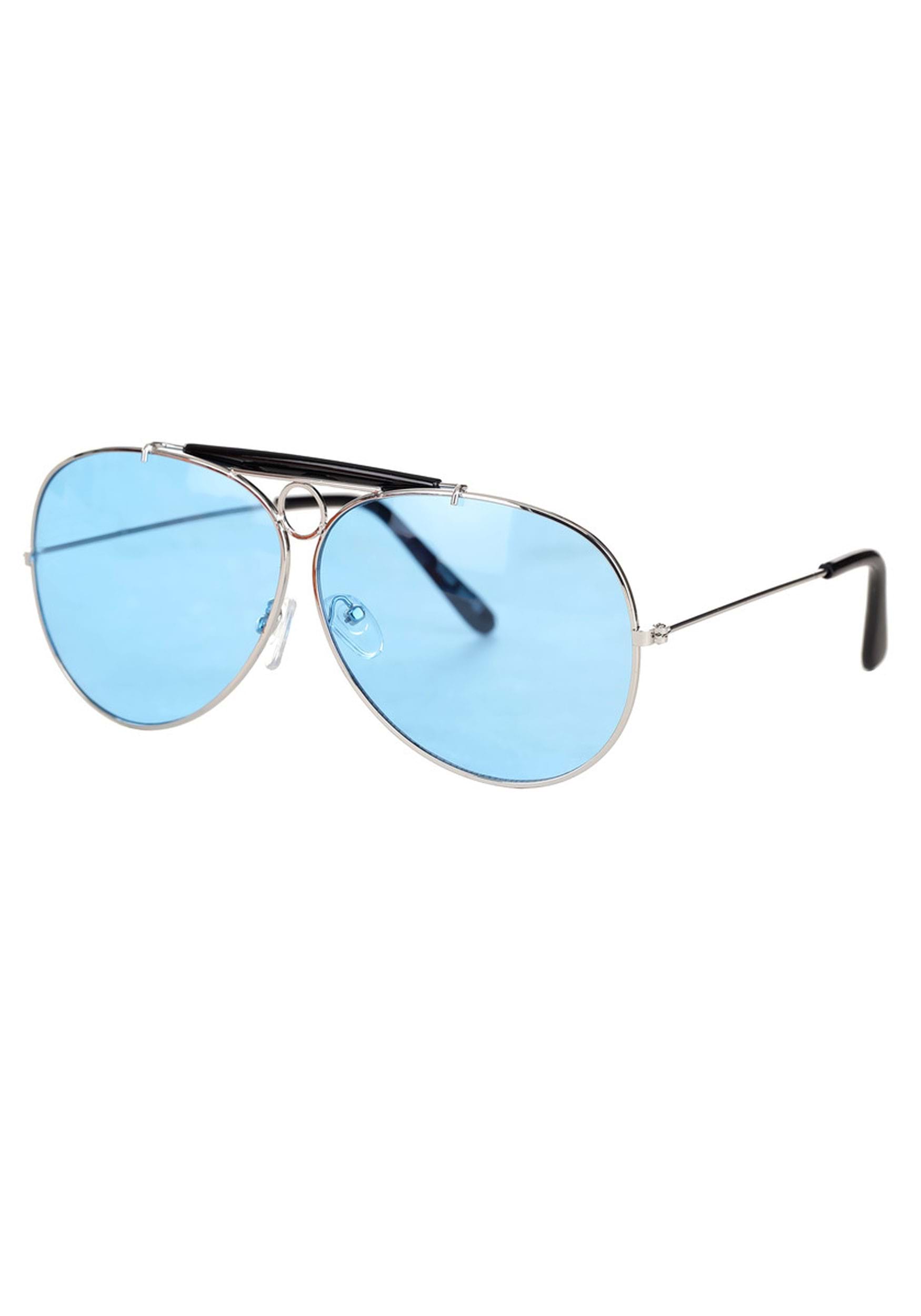 Police Silver and Black Glasses
