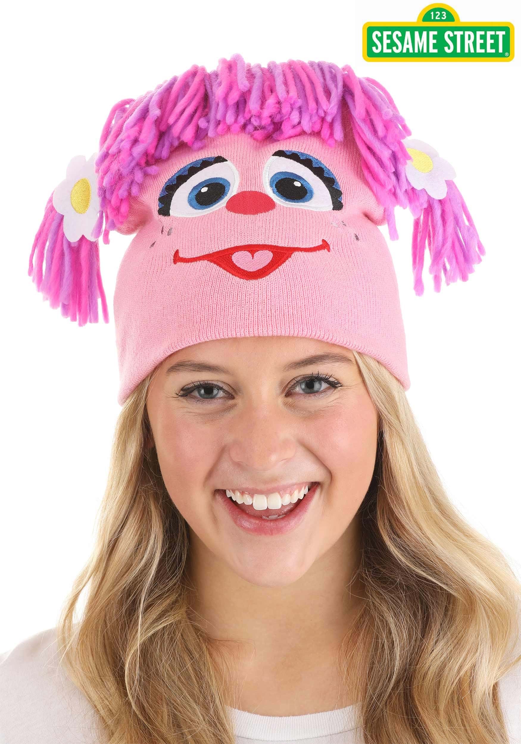 Abby Cadabby Sesame Street Pom Winter Hat