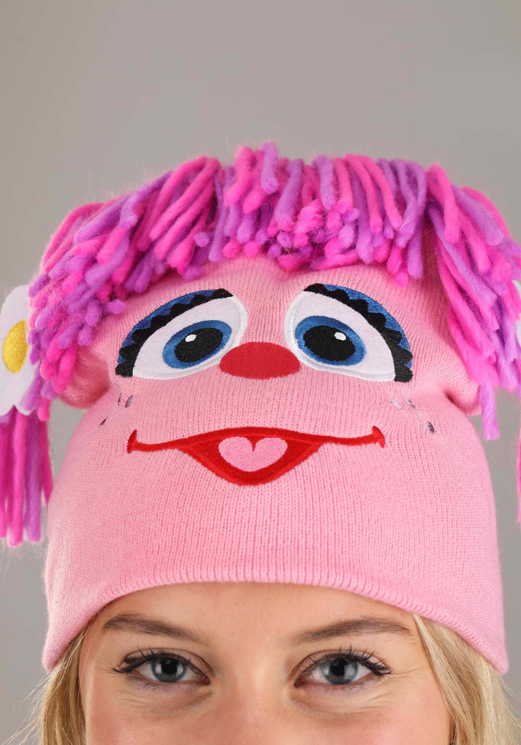 Abby Cadabby Sesame Street Pom Winter Hat