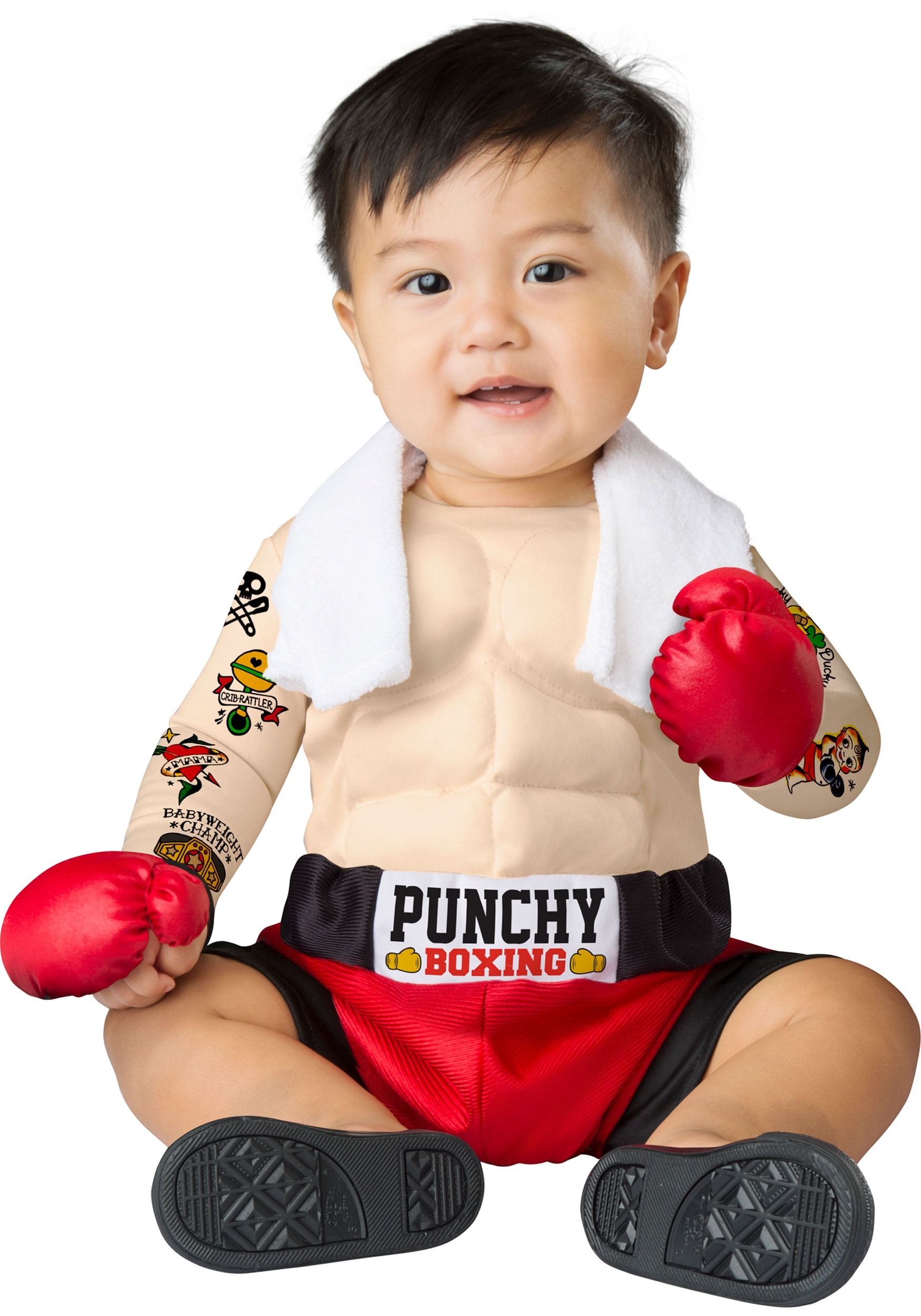 Punchy Boxer Boy's Infant Costume 1 Punchy Boxer Boy's Infant Costume