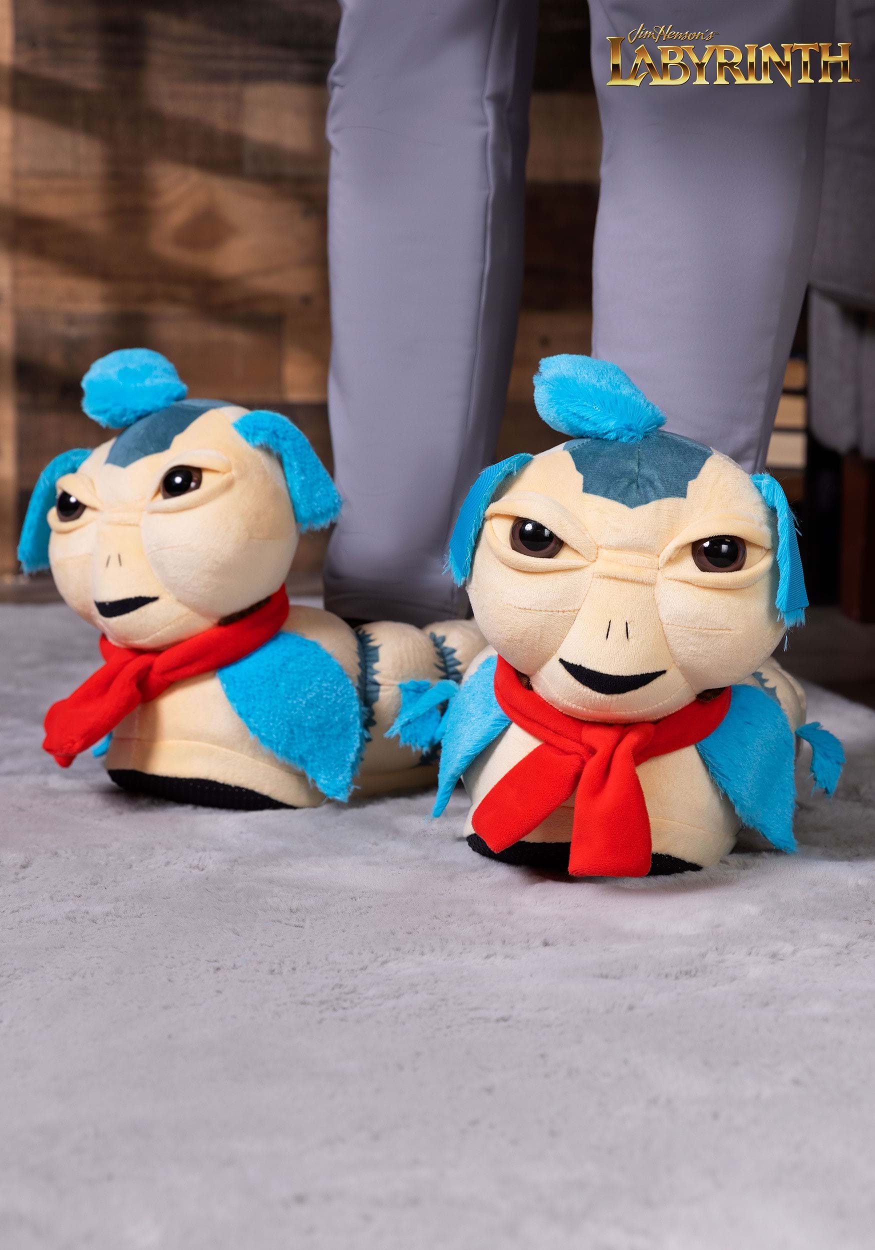 Labyrinth The Worm Slippers for Adults
