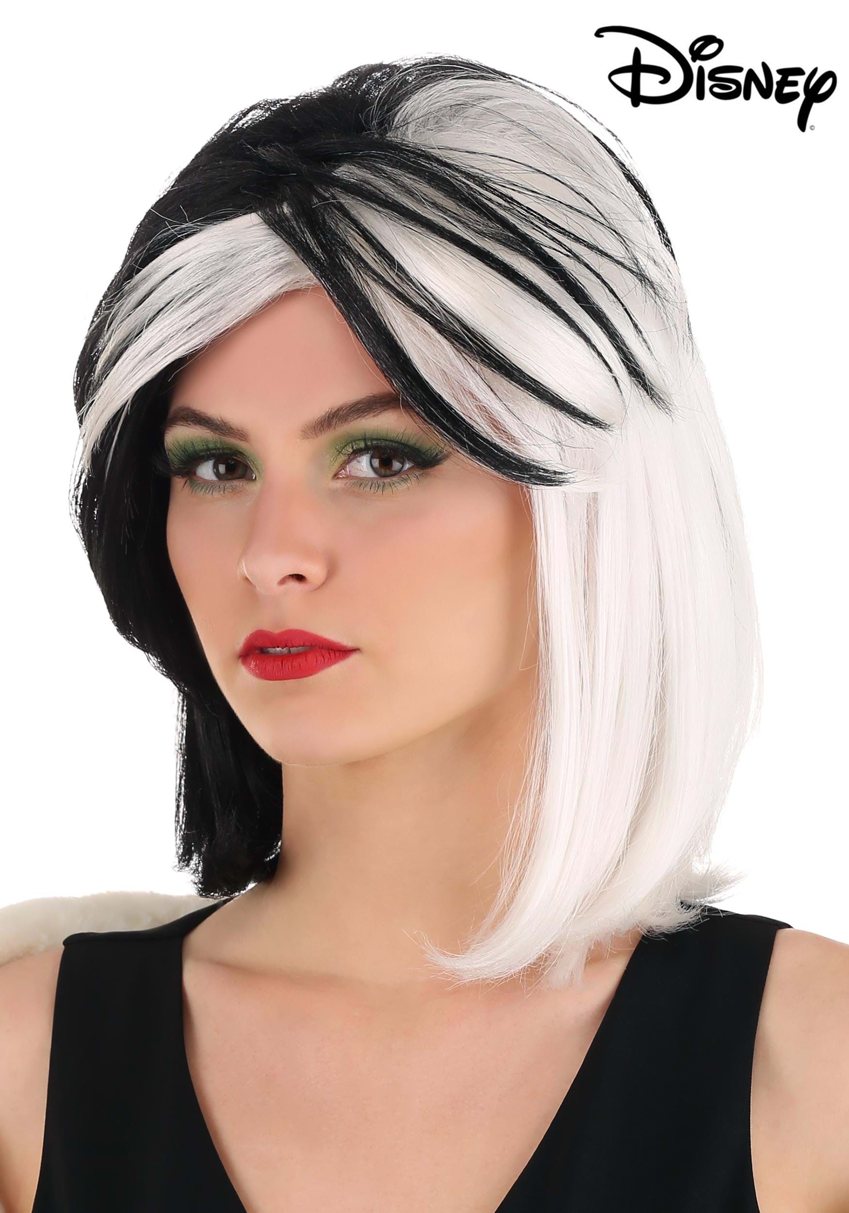 Cruella De Vil Wig for Women from Disney's 101 Dalmatians