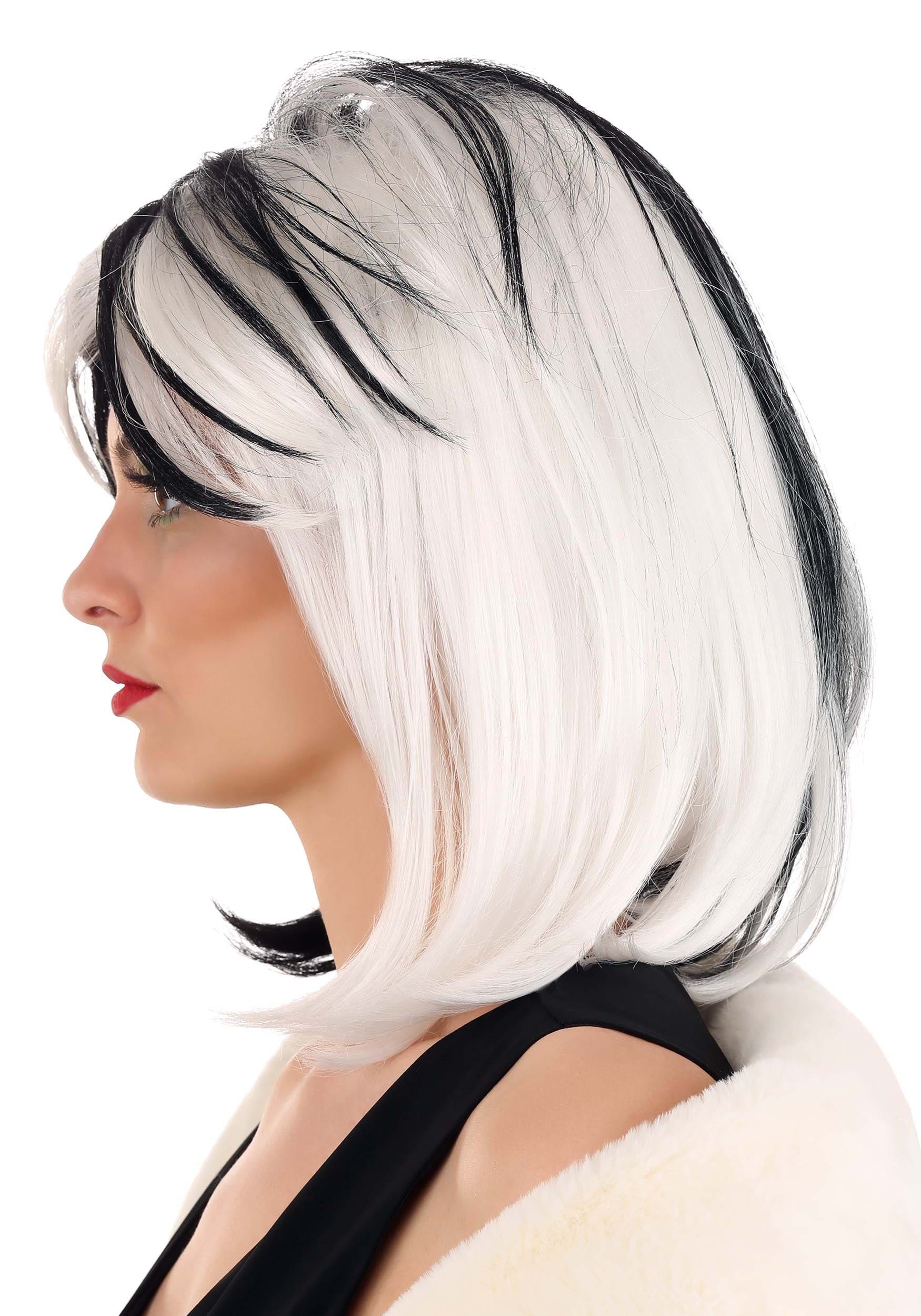 Cruella De Vil Wig for Women from Disney's 101 Dalmatians