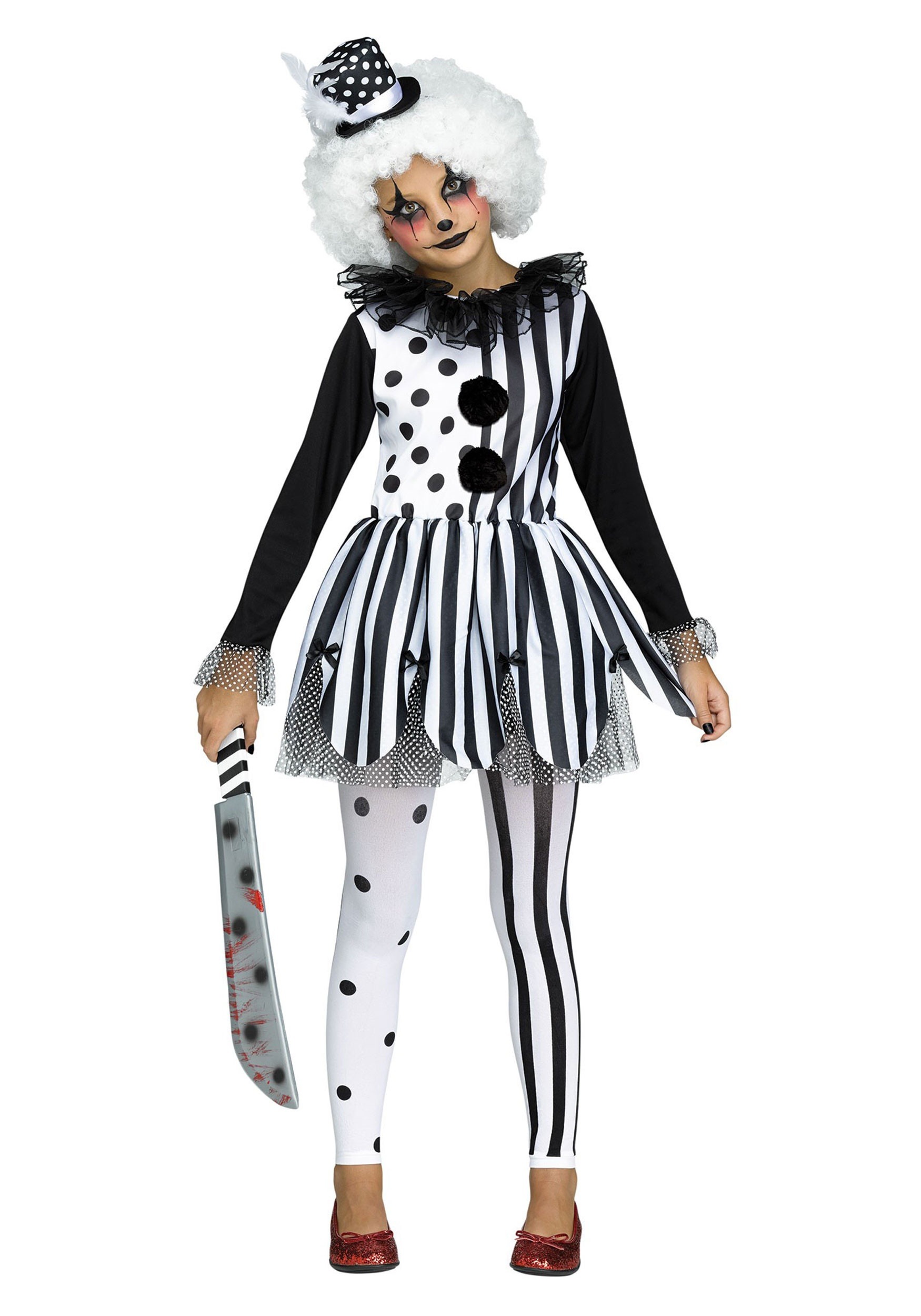 Killer Girls Clown Costume
