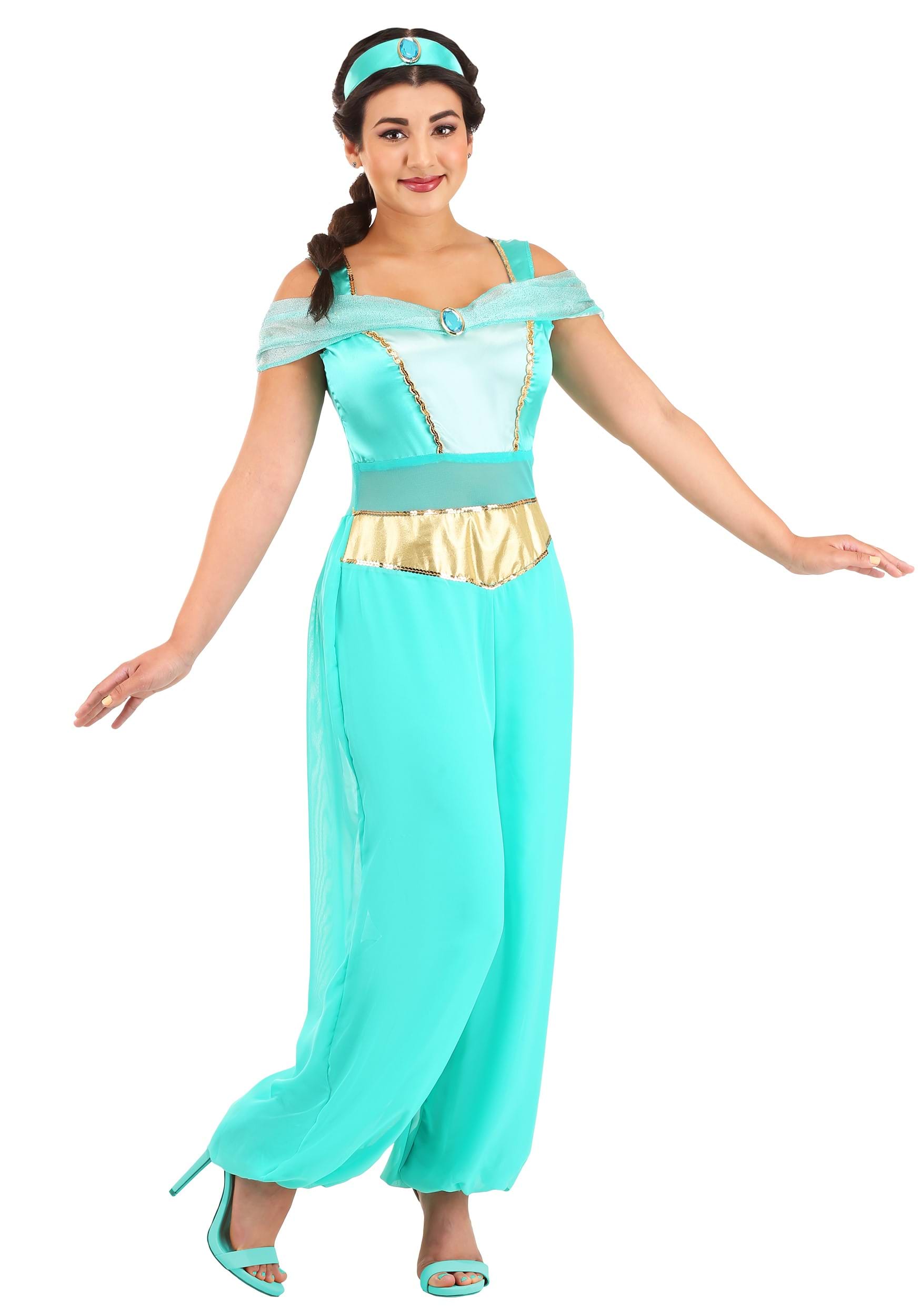Women's Disney Deluxe Aladdin Jasmine Costume