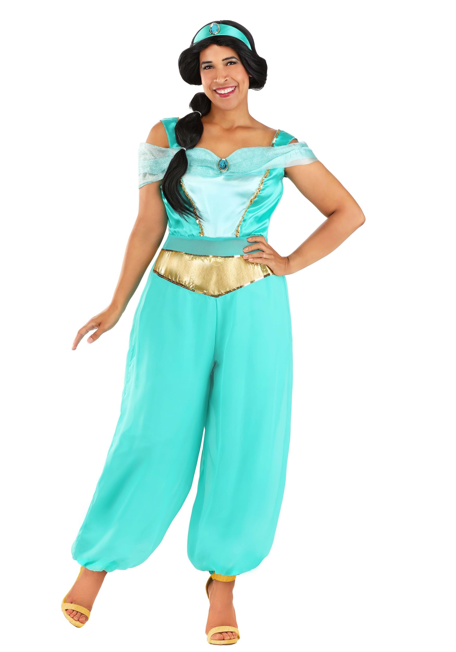 Women's Disney Deluxe Aladdin Jasmine Costume