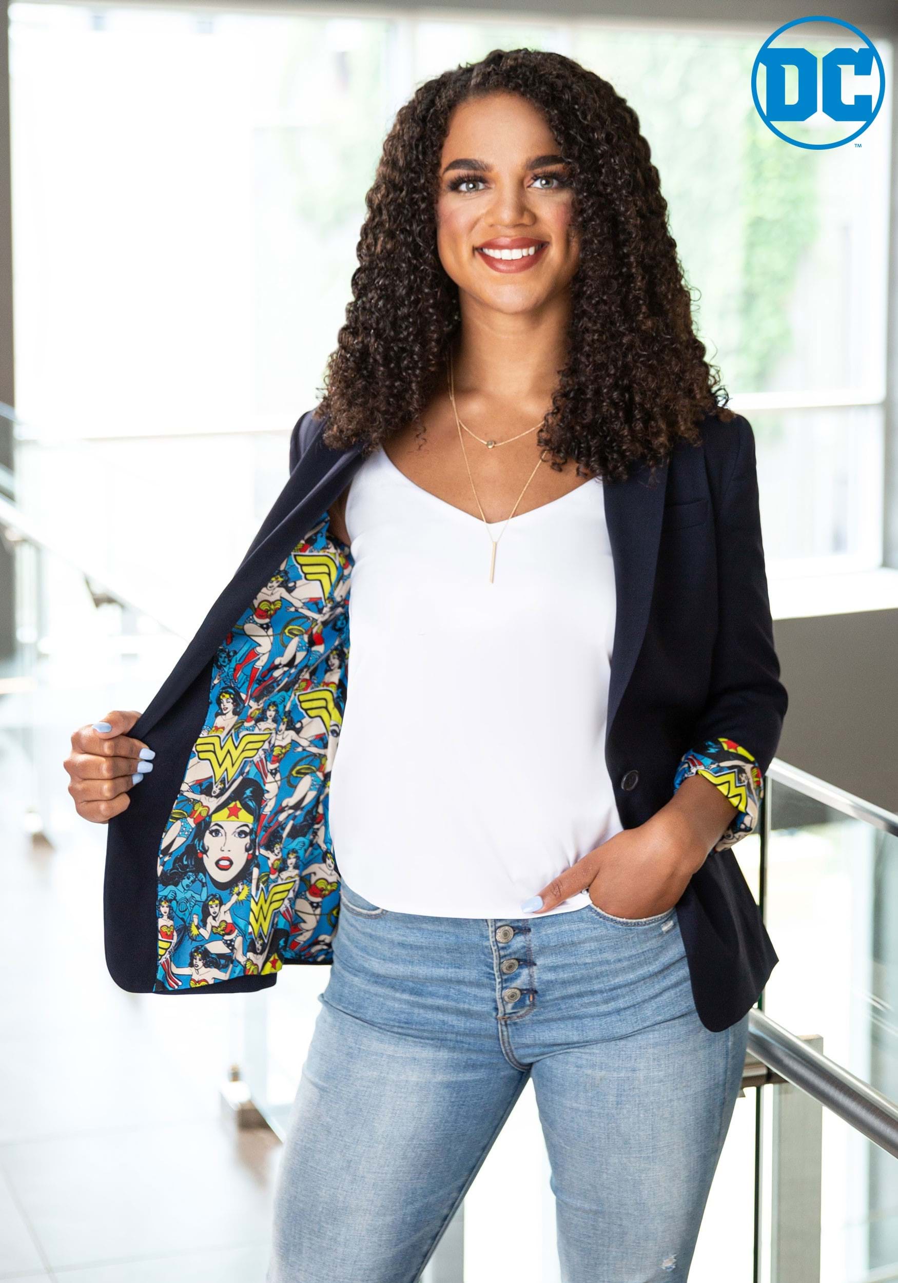 DC Comics Wonder Woman Suit Blazer for Women