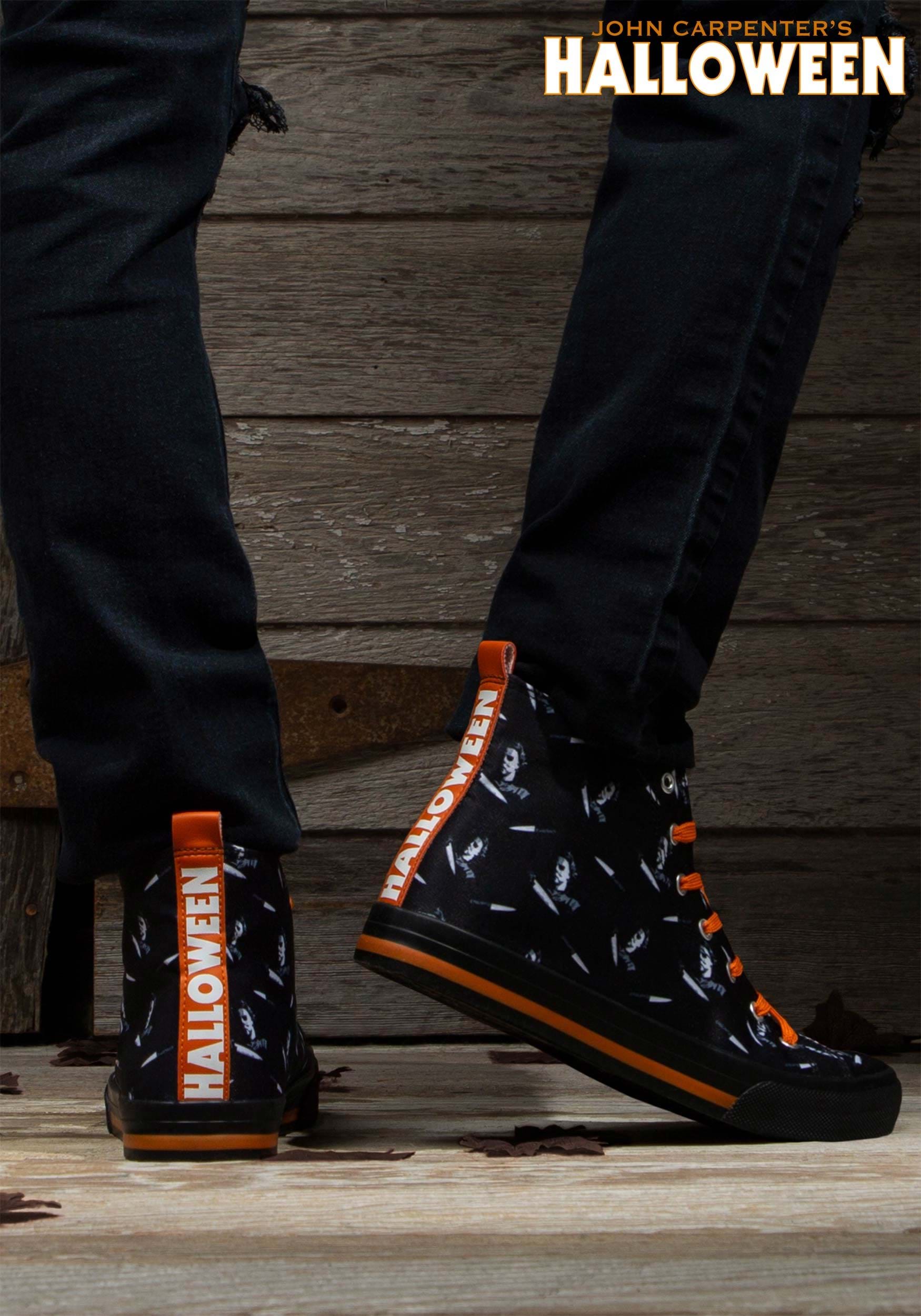 Michael Myers Halloween High Top Shoes