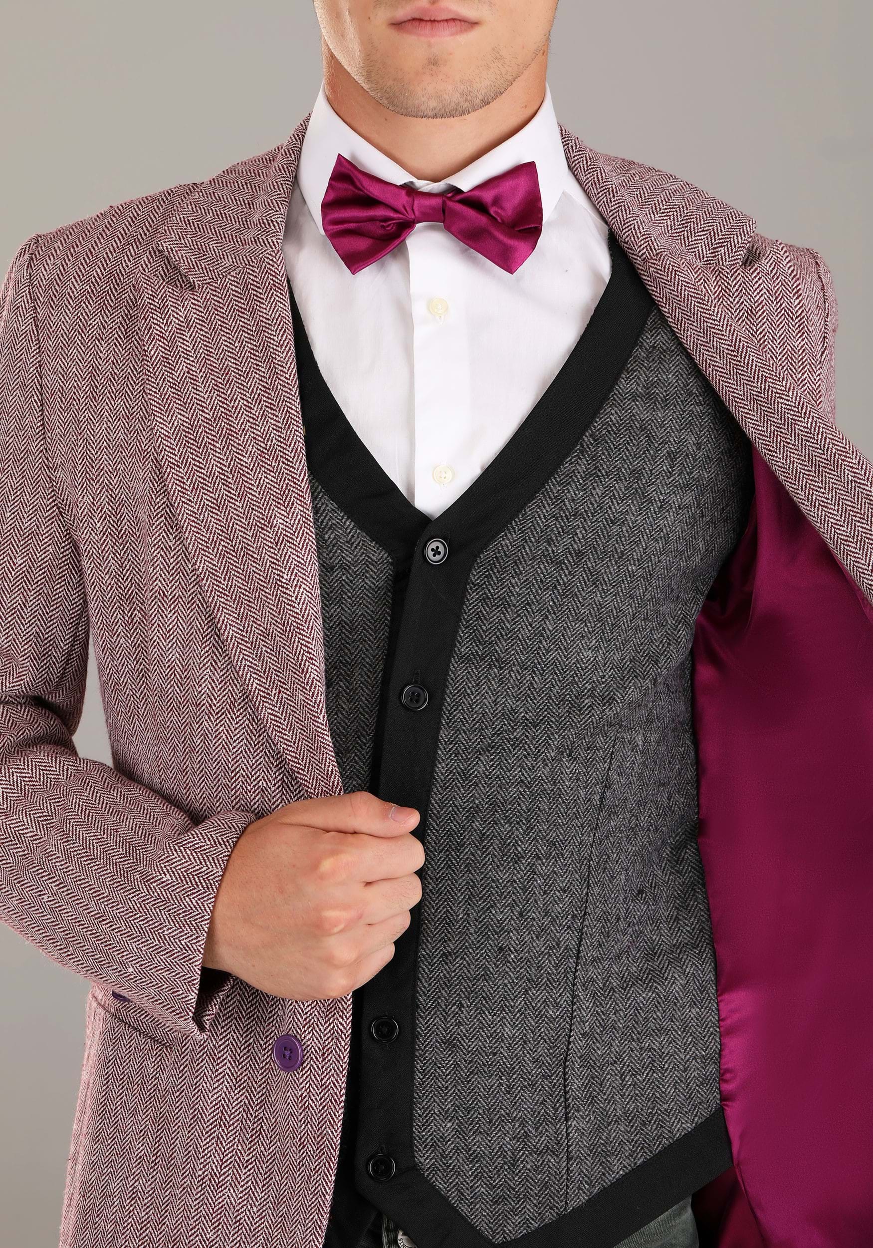Adult Clue Professor Plum Costume 4 Adult Clue Professor Plum Costume