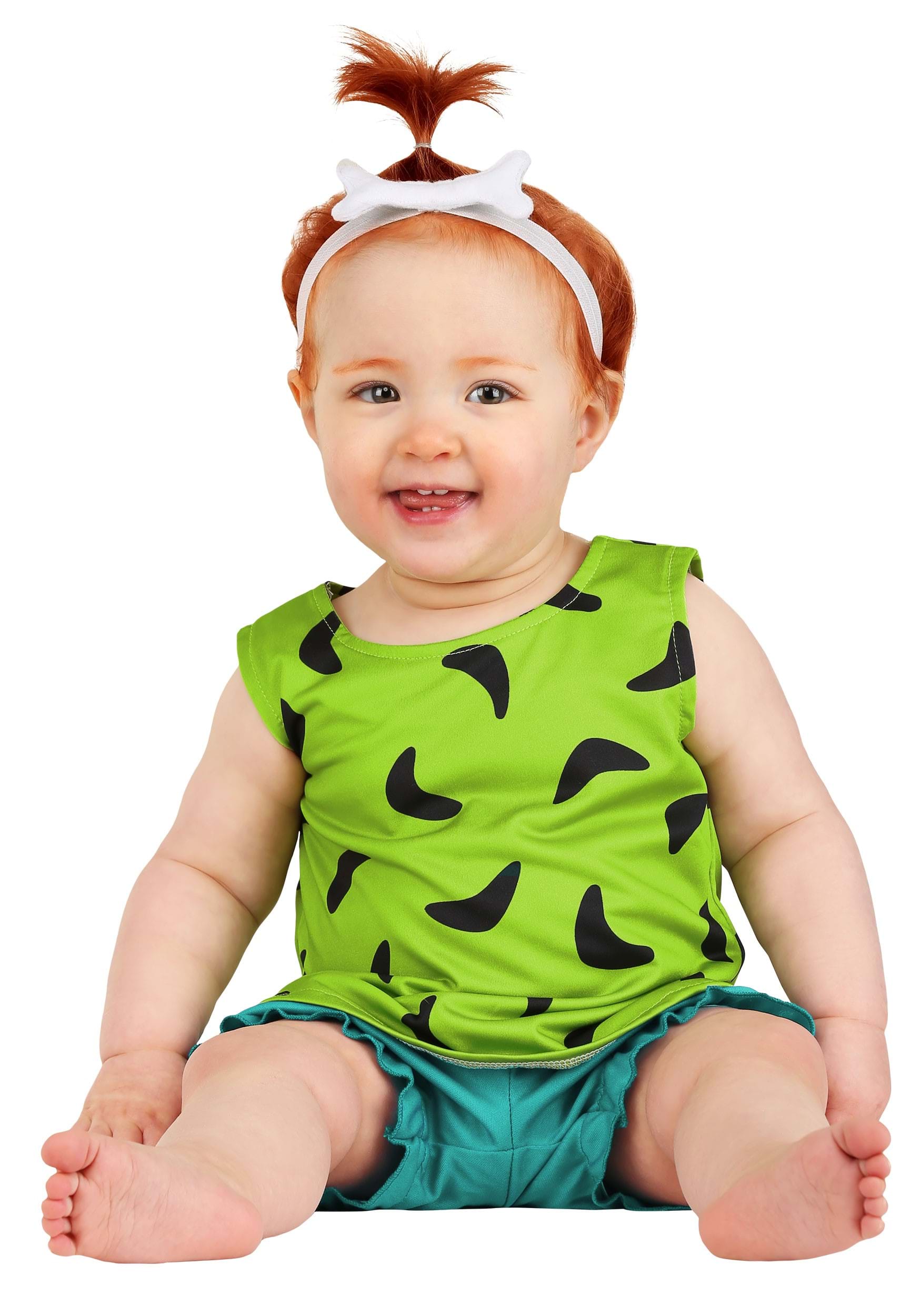Infant Pebbles Classic Flintstones Costume