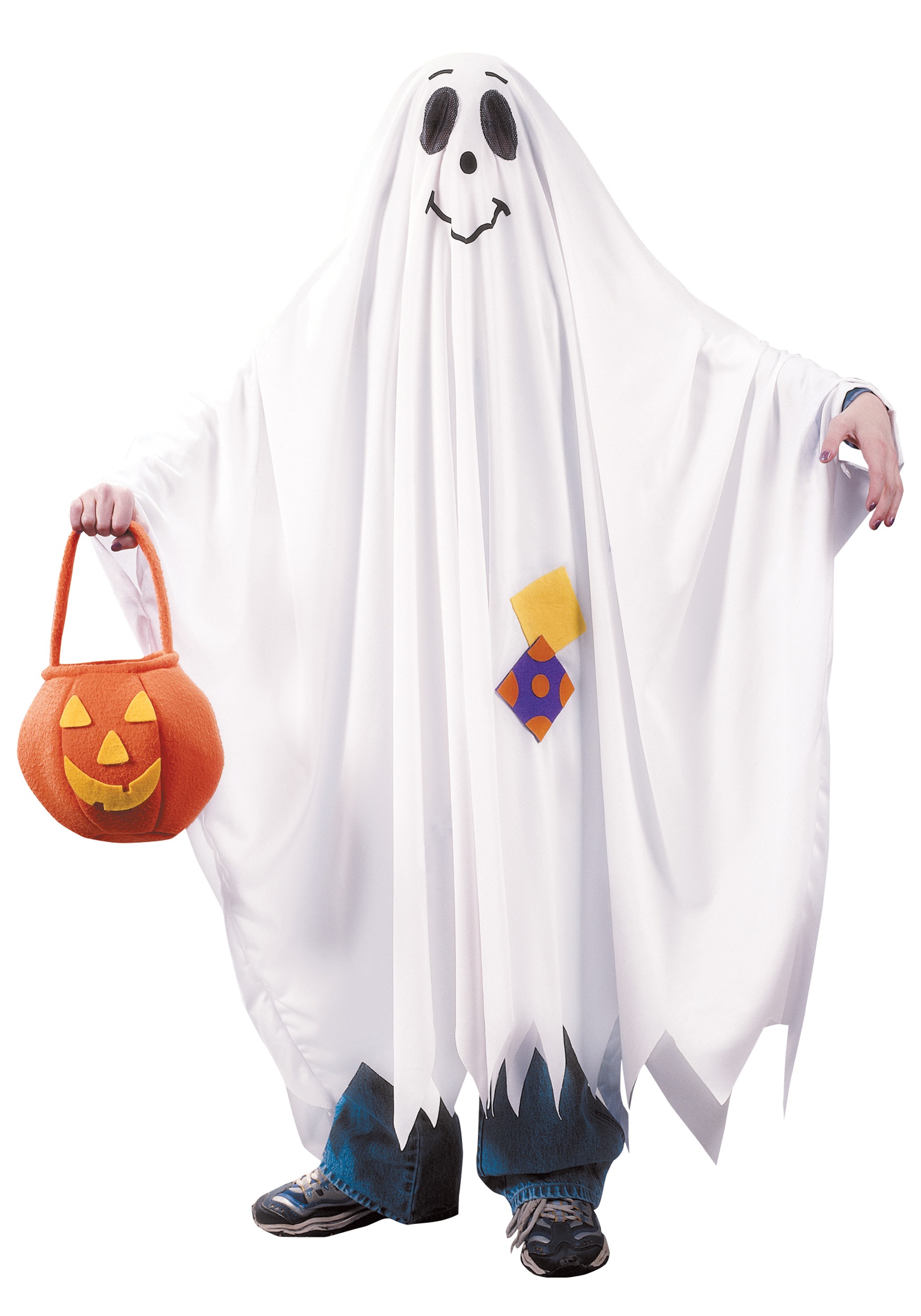 Friendly Trick or Treat Ghost Kid's Costume