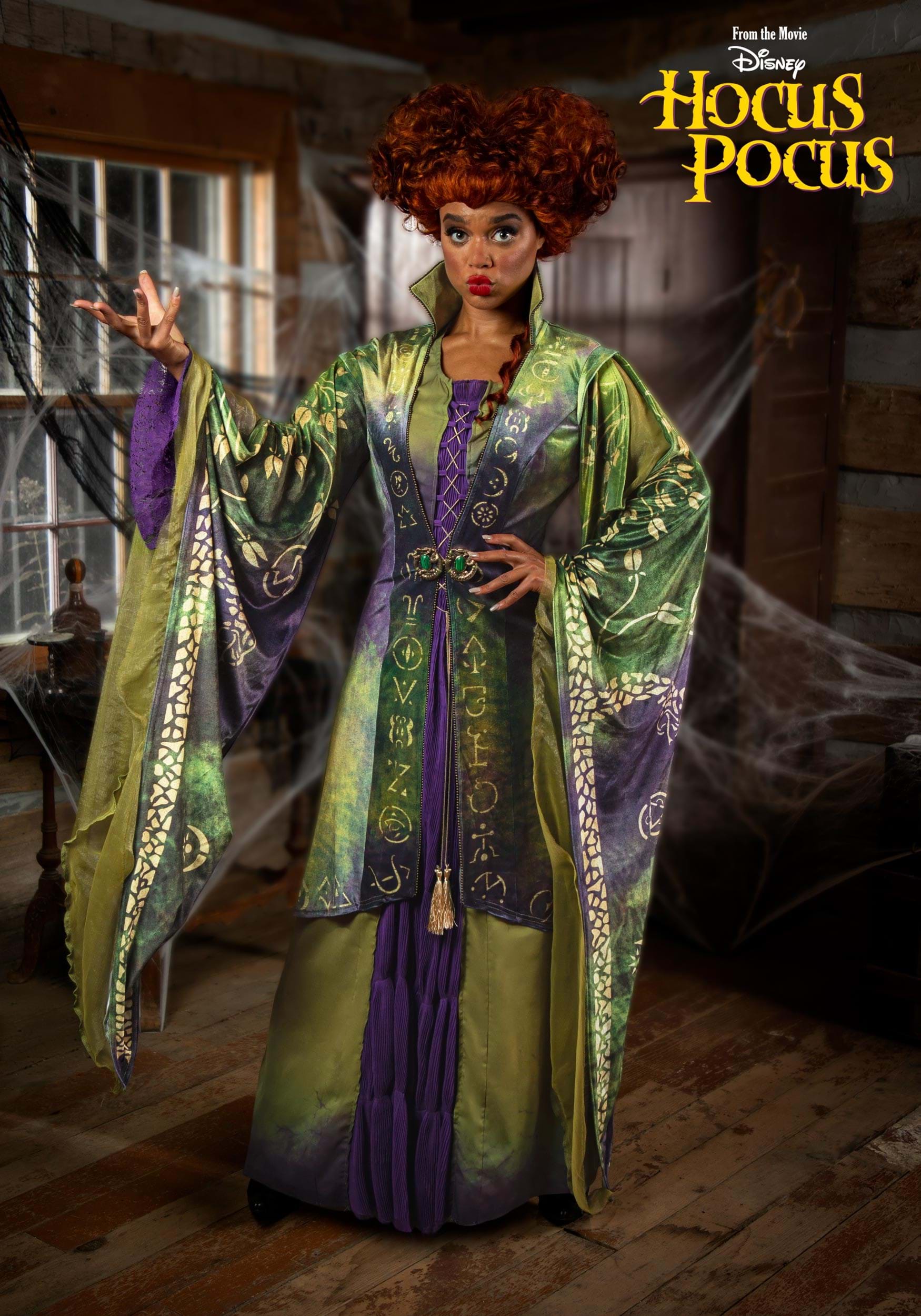 Winifred Sanderson Costume for Women from Disney鈥檚 Hocus Pocus
