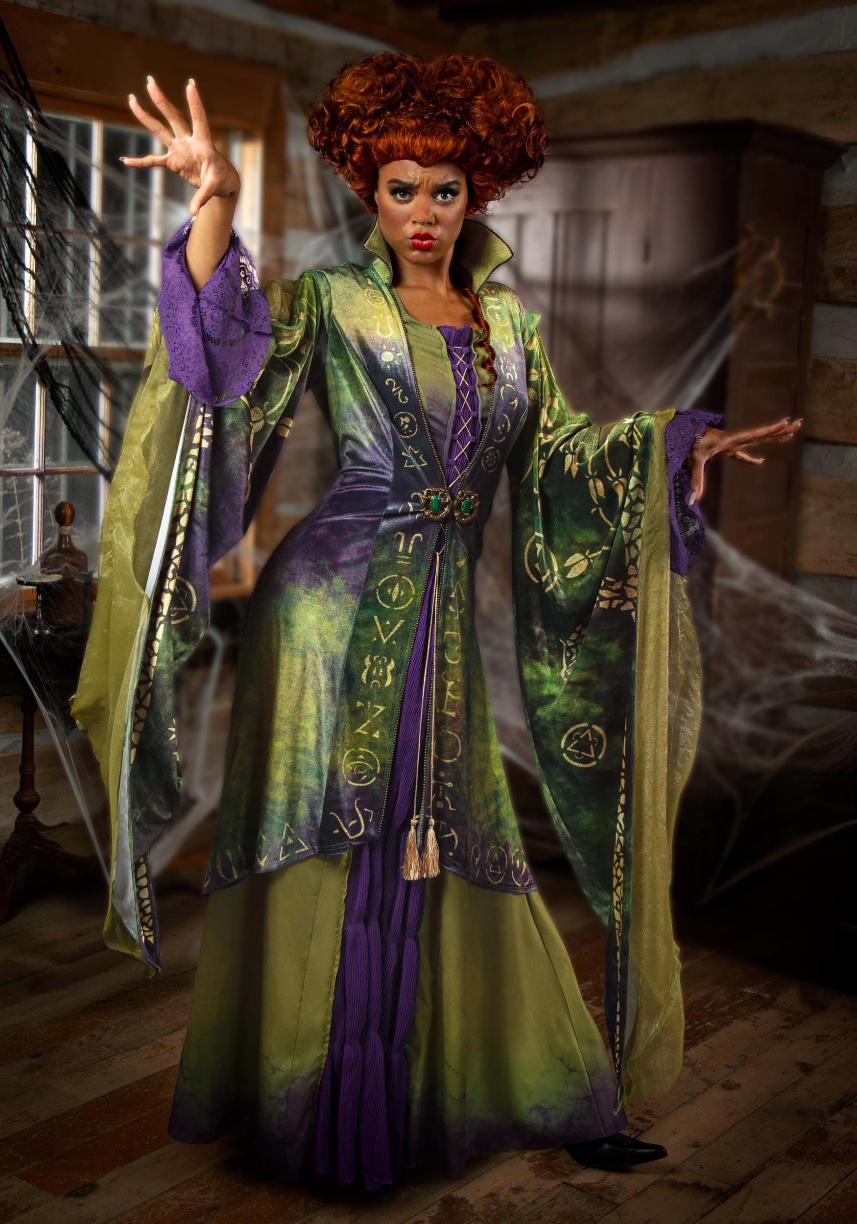 Winifred Sanderson Costume for Women from Disney鈥檚 Hocus Pocus