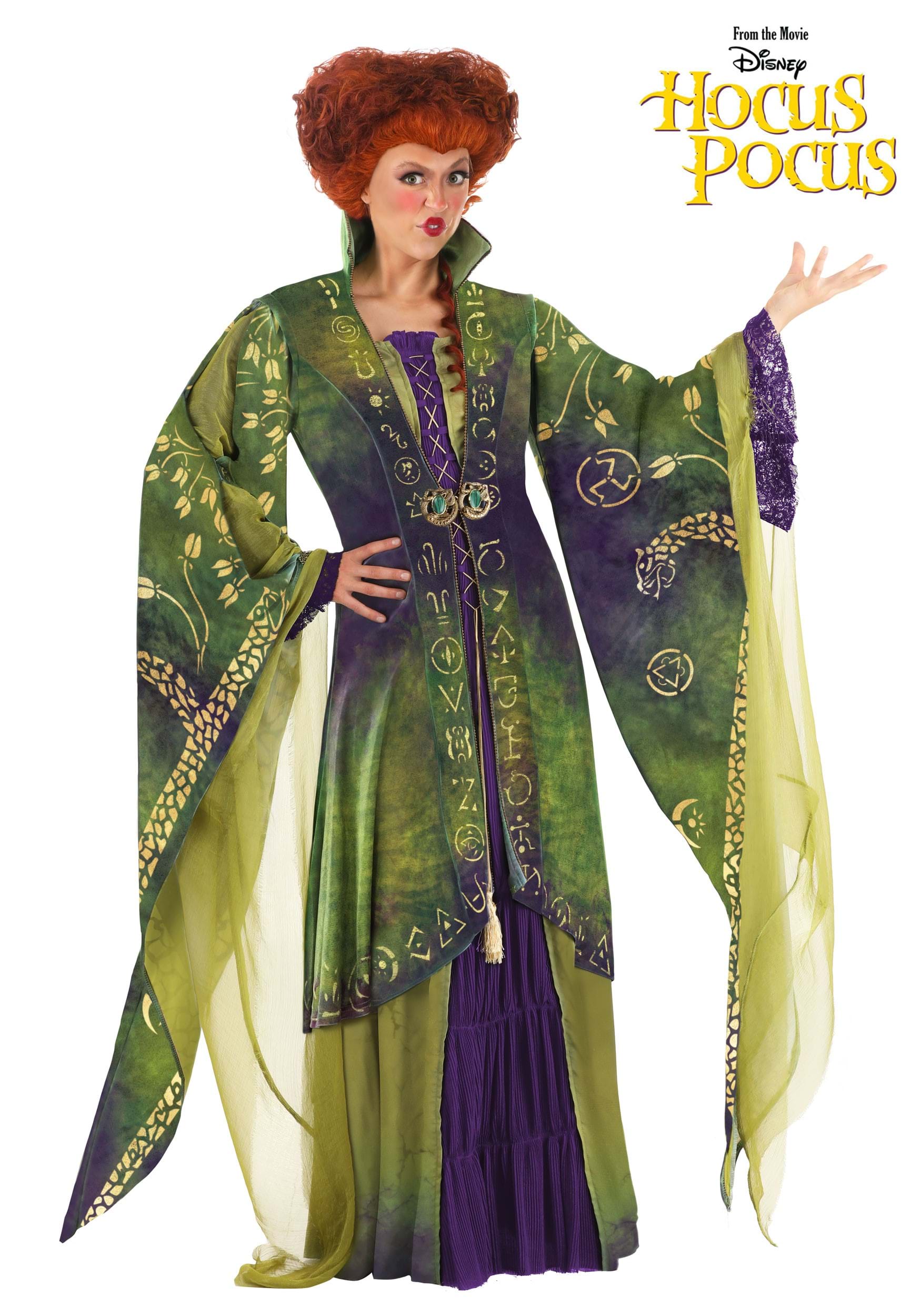 Winifred Sanderson Costume for Women from Disney鈥檚 Hocus Pocus