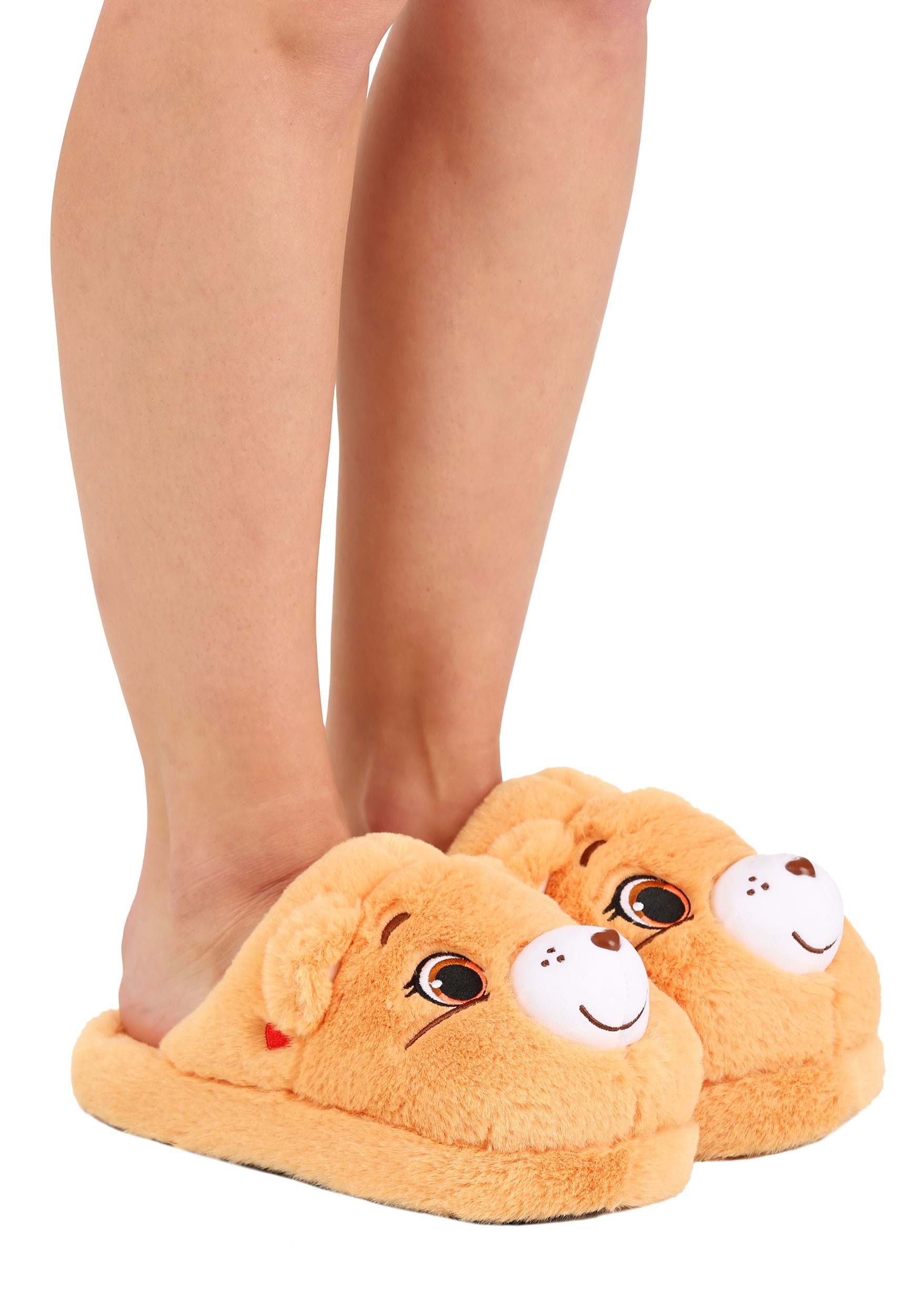 Tenderheart Care Bear Slippers for Adults