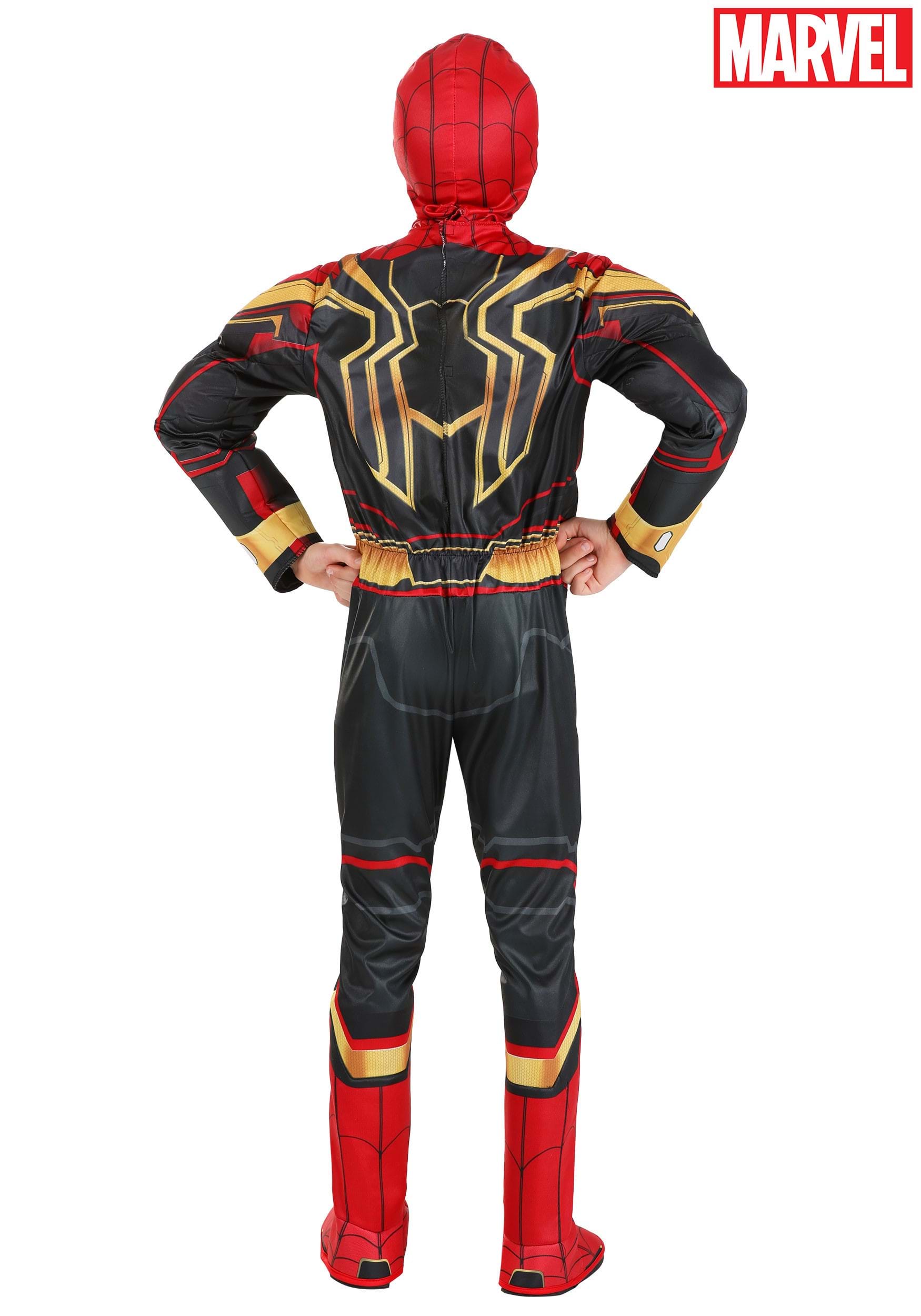 Boy's Spider-Man Integrated Suit Costume