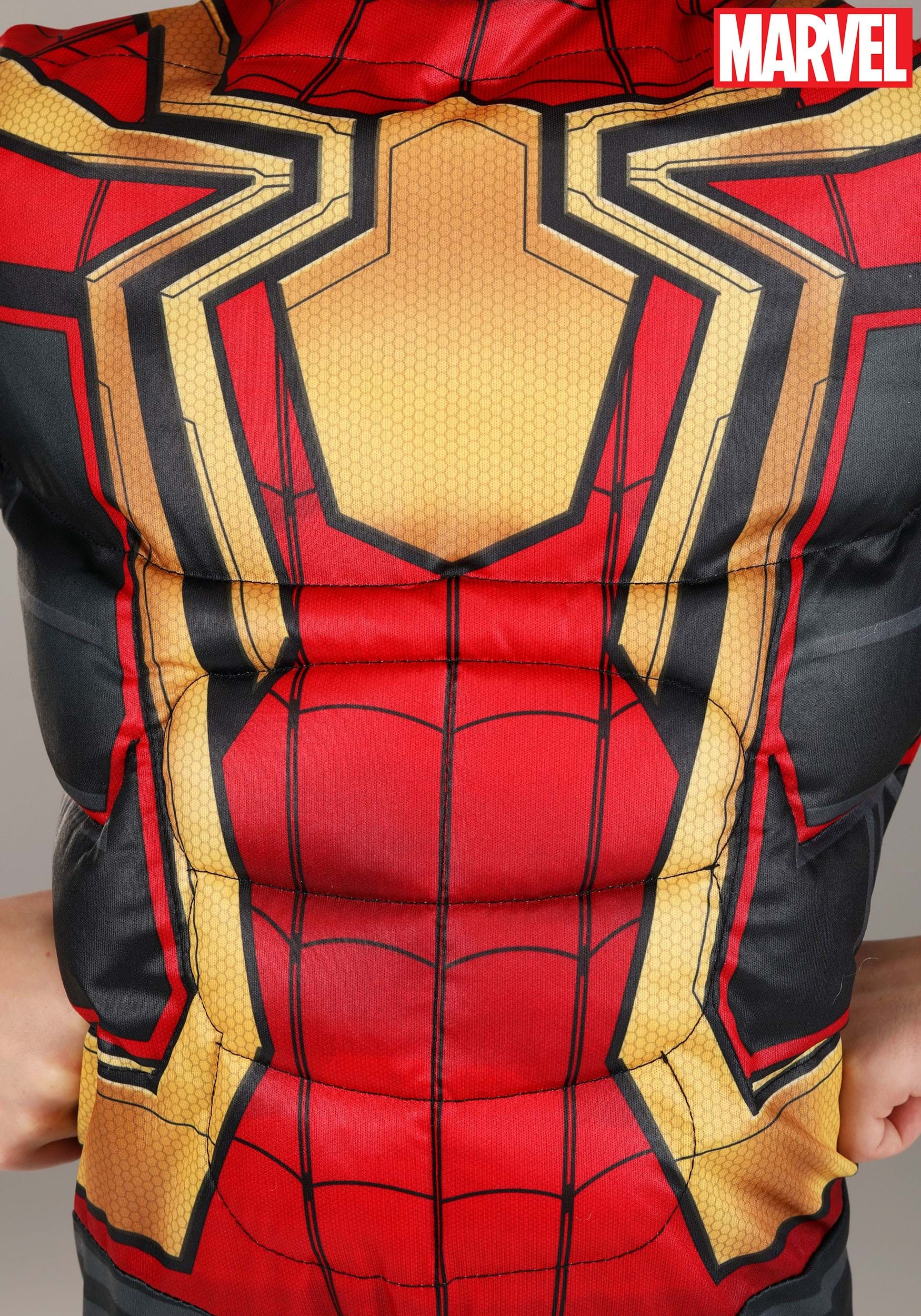 Boy's Spider-Man Integrated Suit Costume