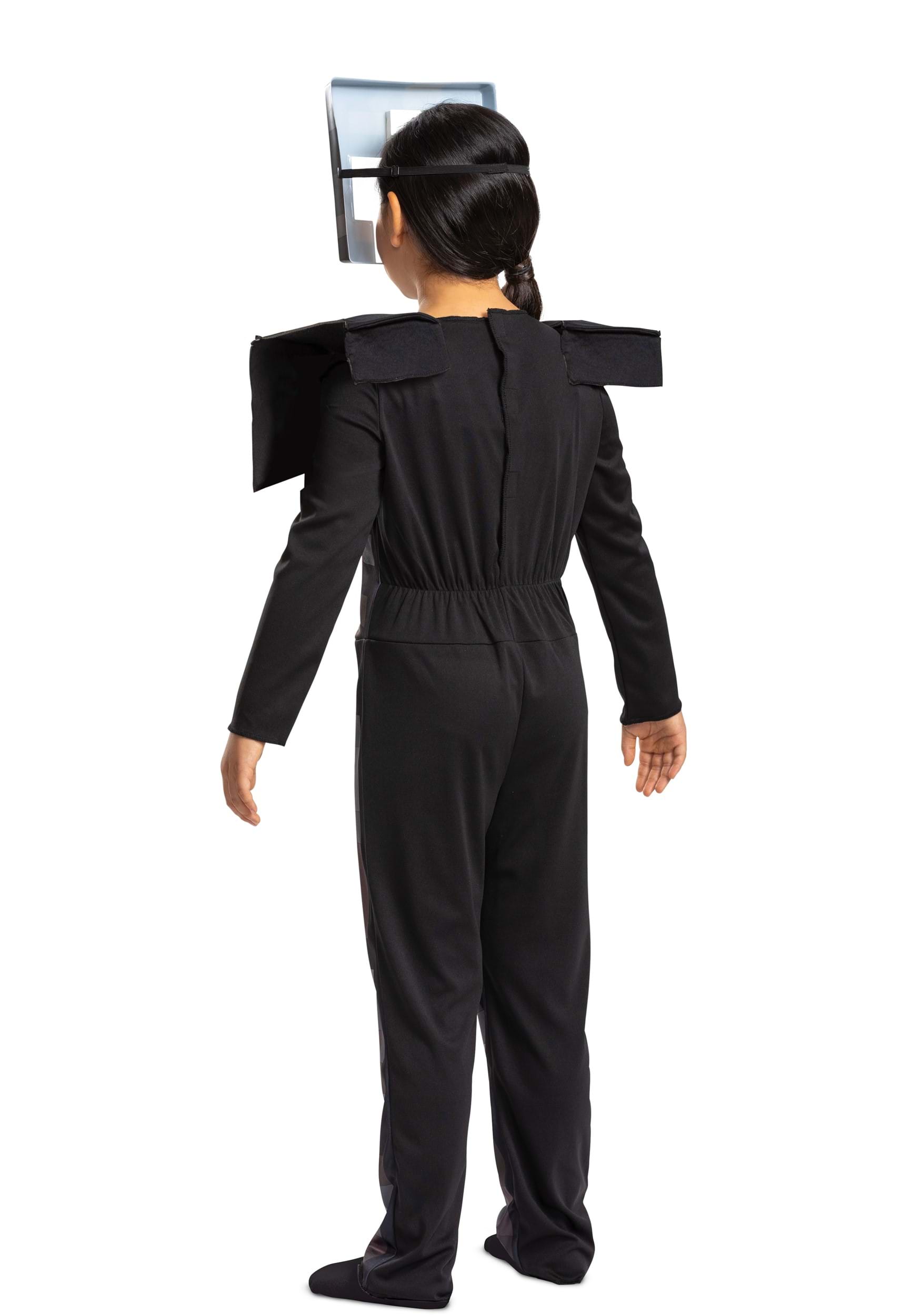 Minecraft Kid's Netherite Armor Jumpsuit Classic Costume 6 Minecraft Kid's Netherite Armor Jumpsuit Classic Costume