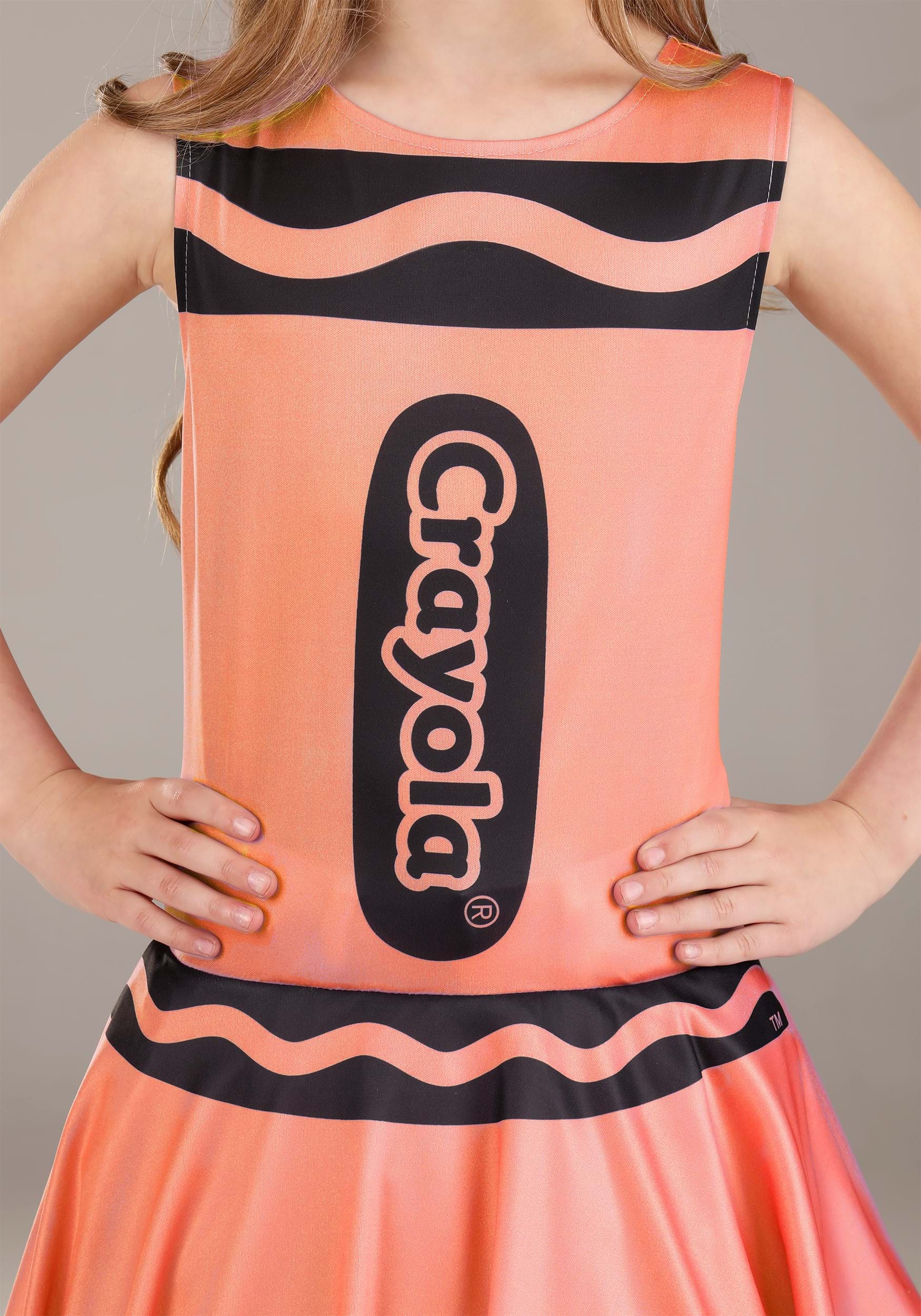 Red Crayon Costume Dress for Kids