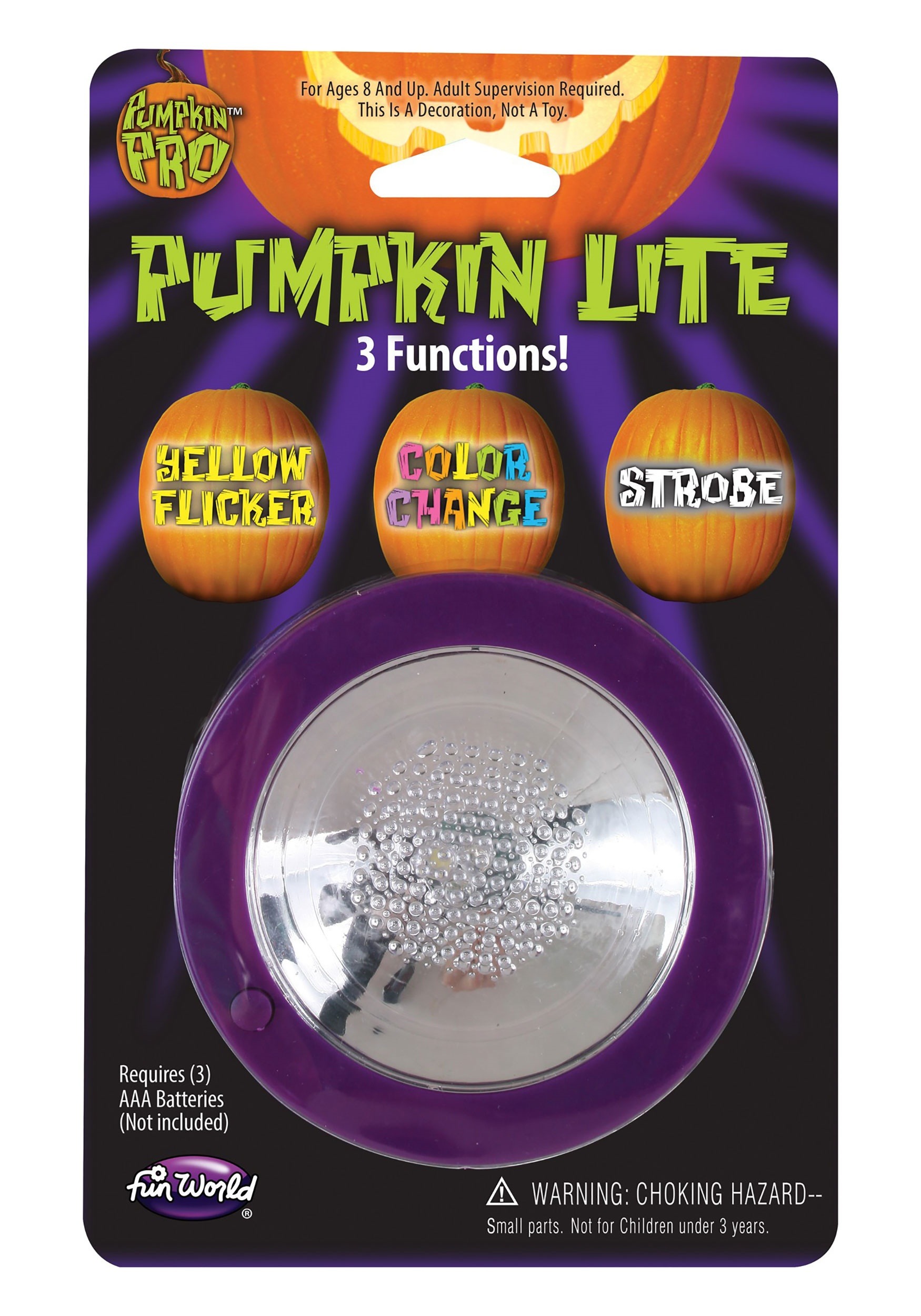 3 Function Pumpkin Light Prop Decoration 1 3 Function Pumpkin Light Prop Decoration