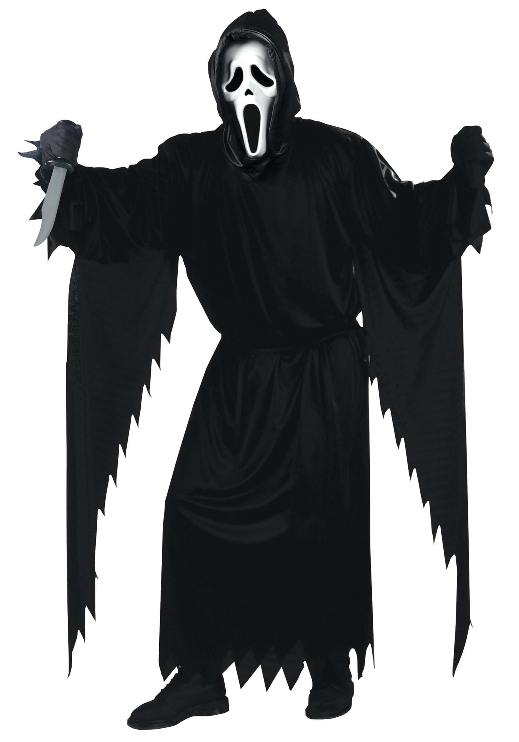 Adult Ghost Face Costume Set