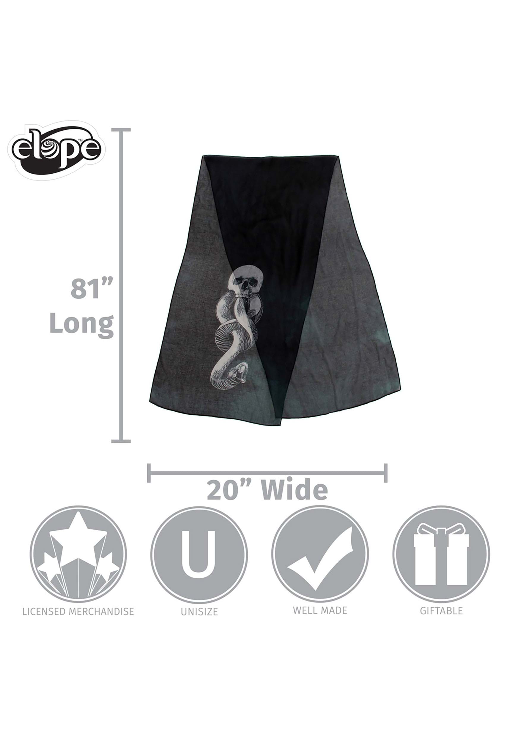 Harry Potter Voldemort Dark Mark Lightweight Scarf