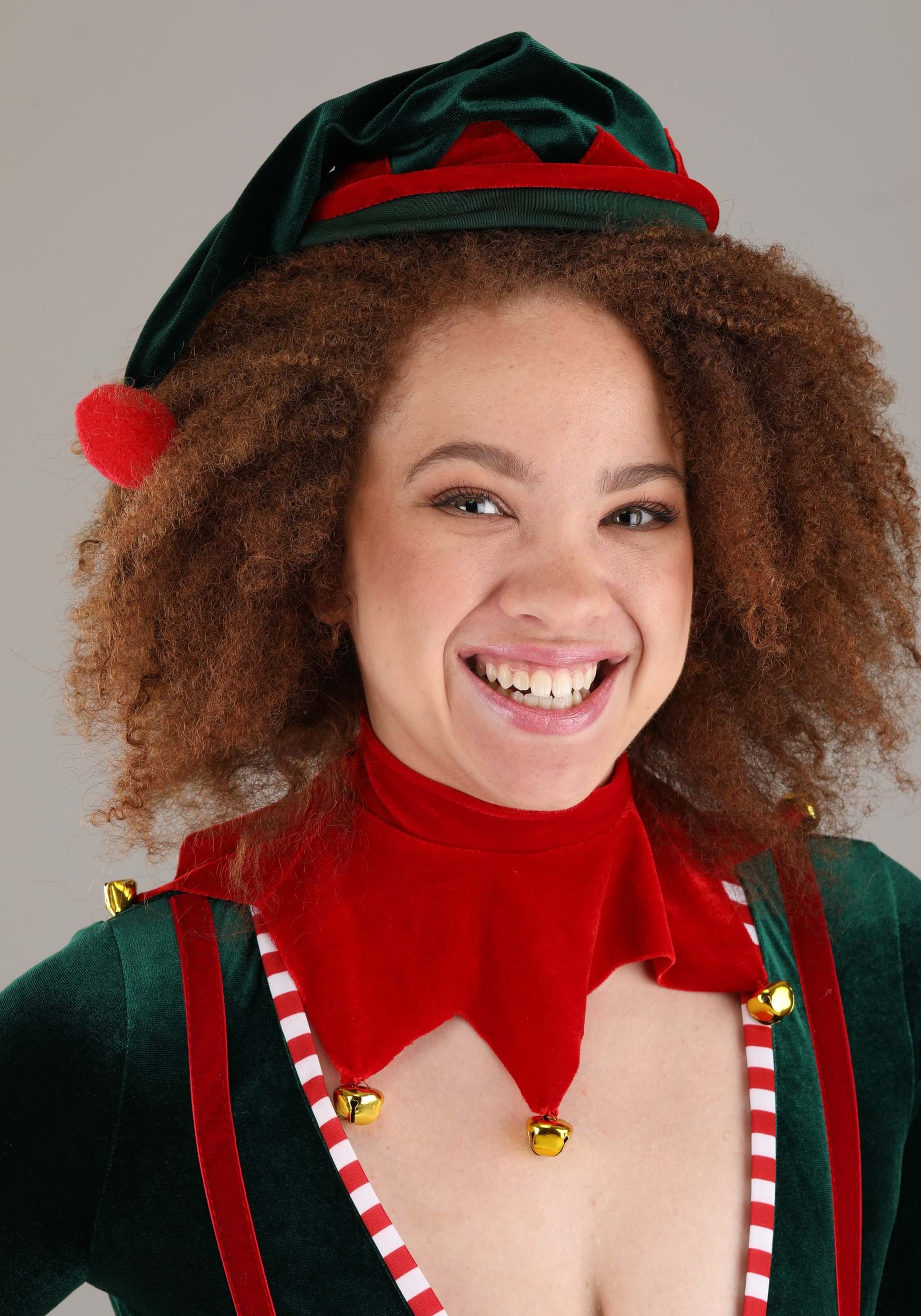Plus Size Sexy Santa Elf Women's Costume