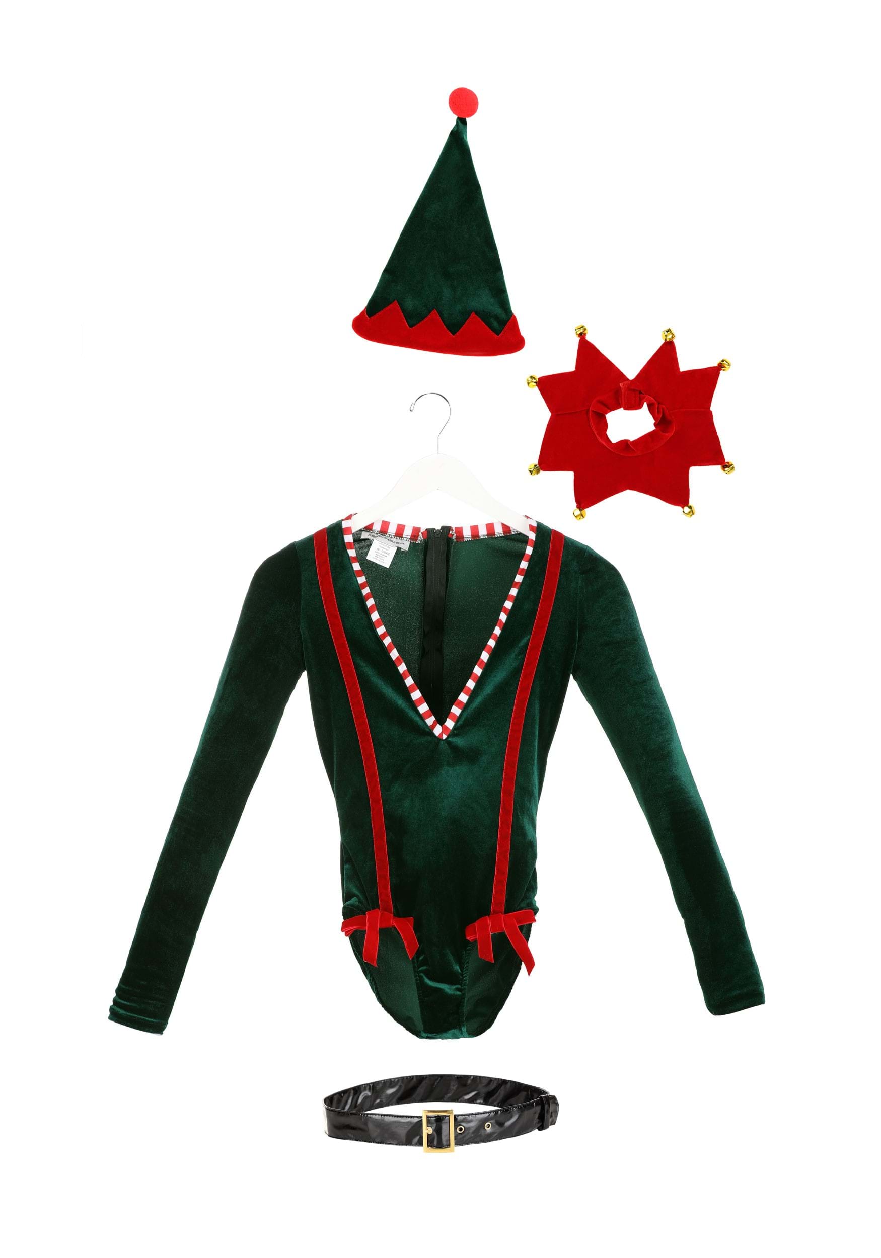 Plus Size Sexy Santa Elf Women's Costume