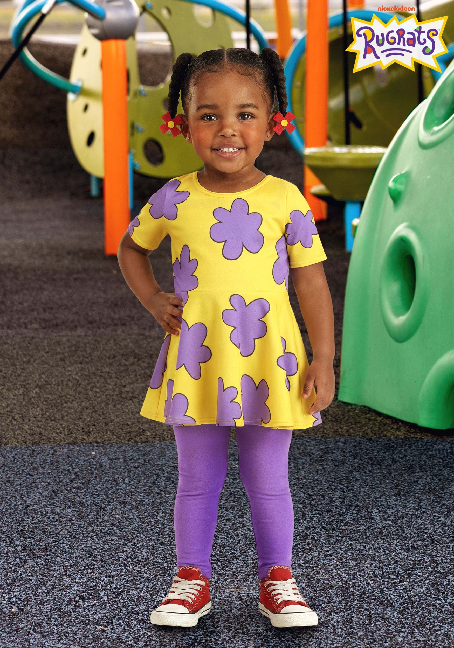 Girl's Toddler Nickelodeon Rugrats Susie Costume