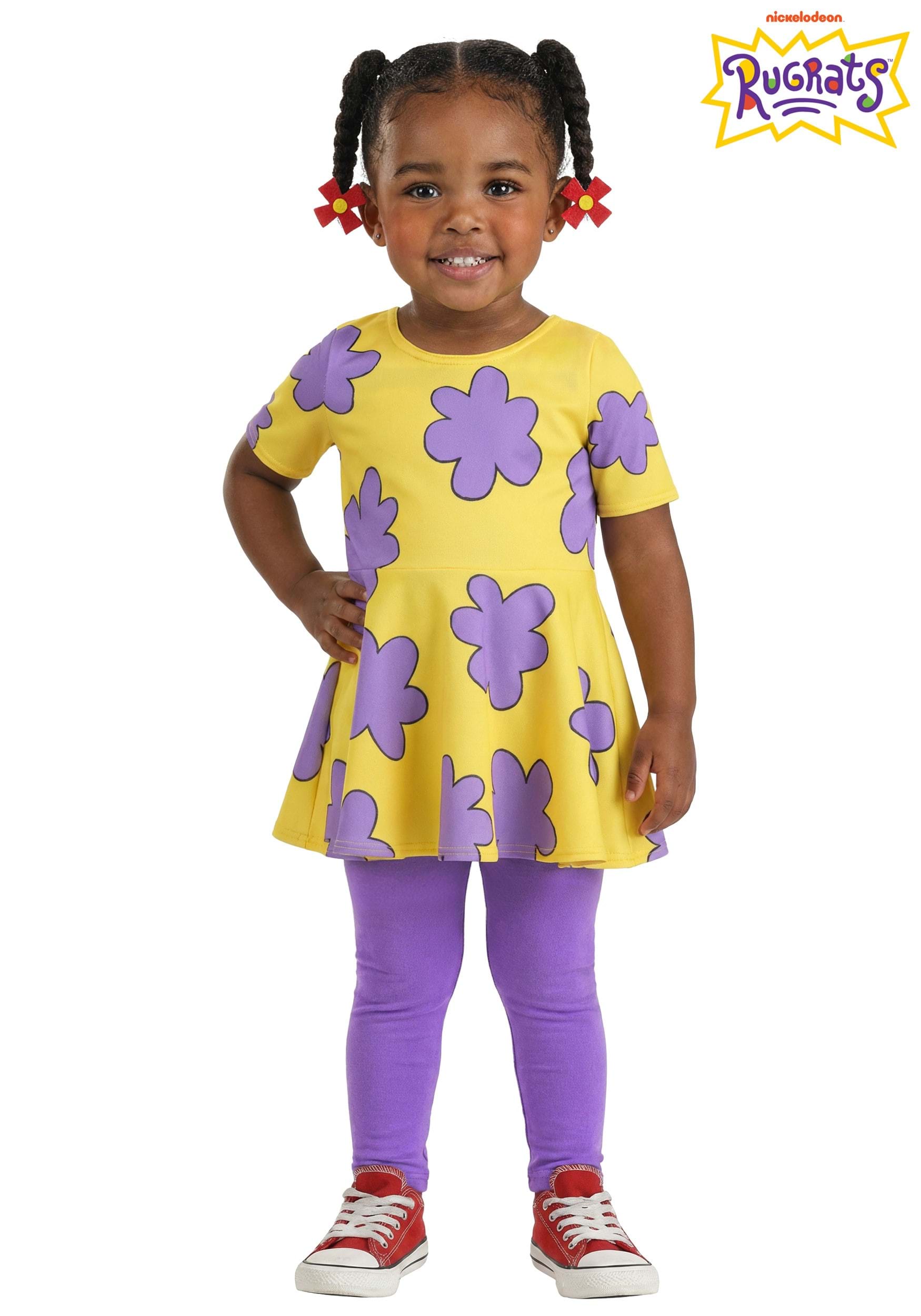 Girl's Toddler Nickelodeon Rugrats Susie Costume