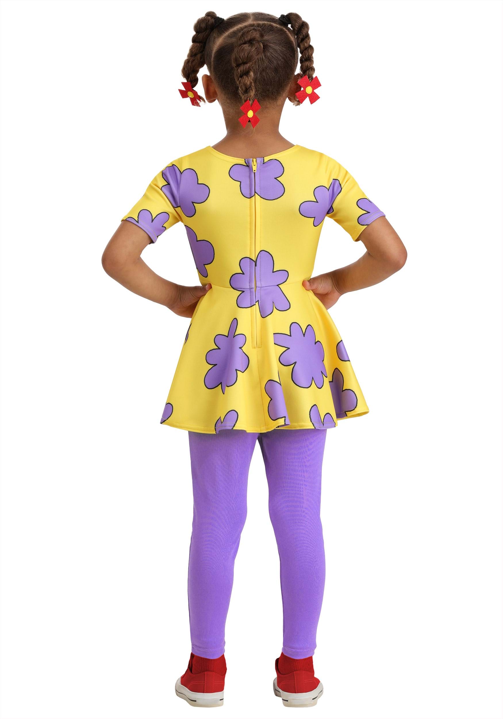 Girl's Toddler Nickelodeon Rugrats Susie Costume