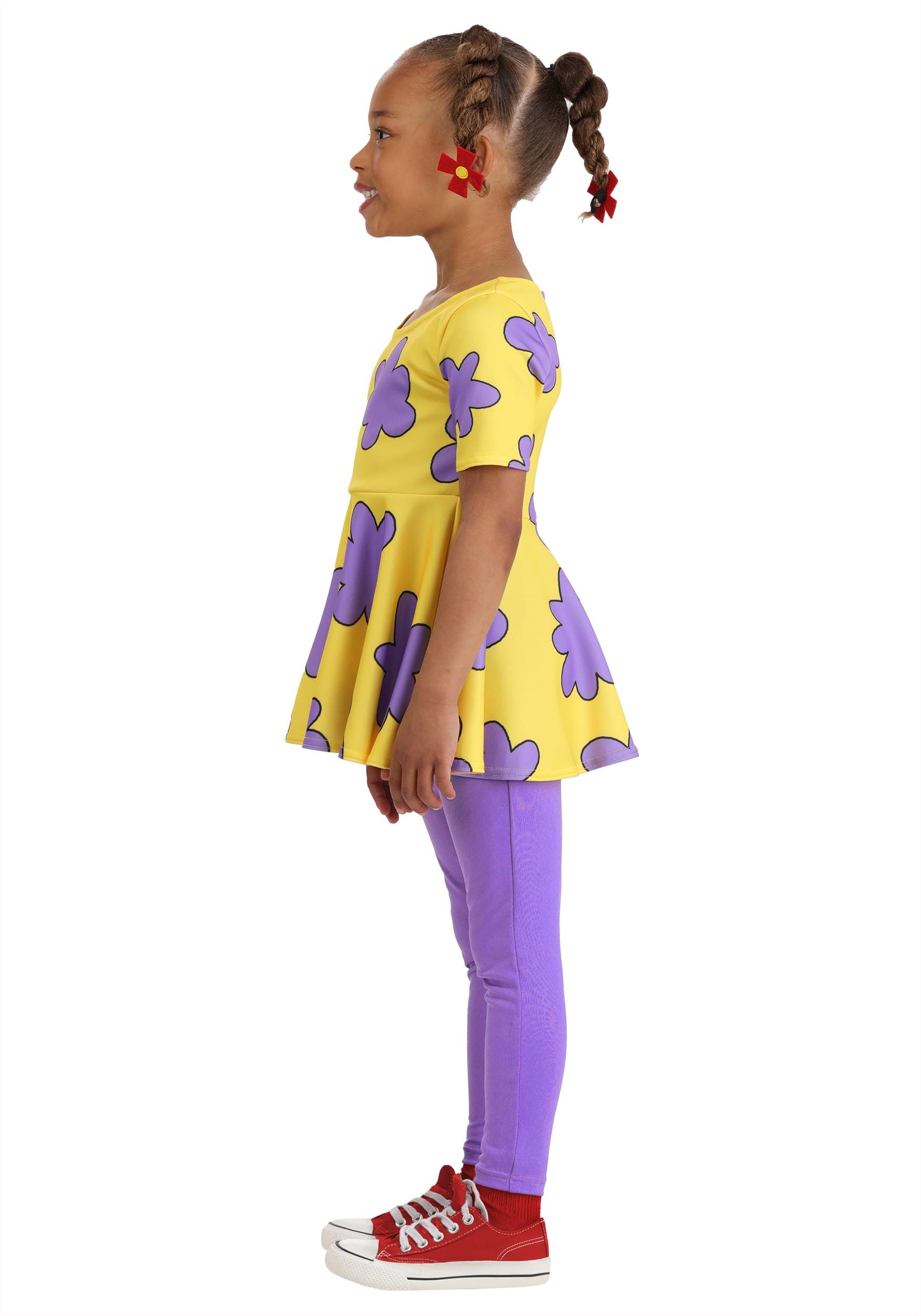 Girl's Toddler Nickelodeon Rugrats Susie Costume