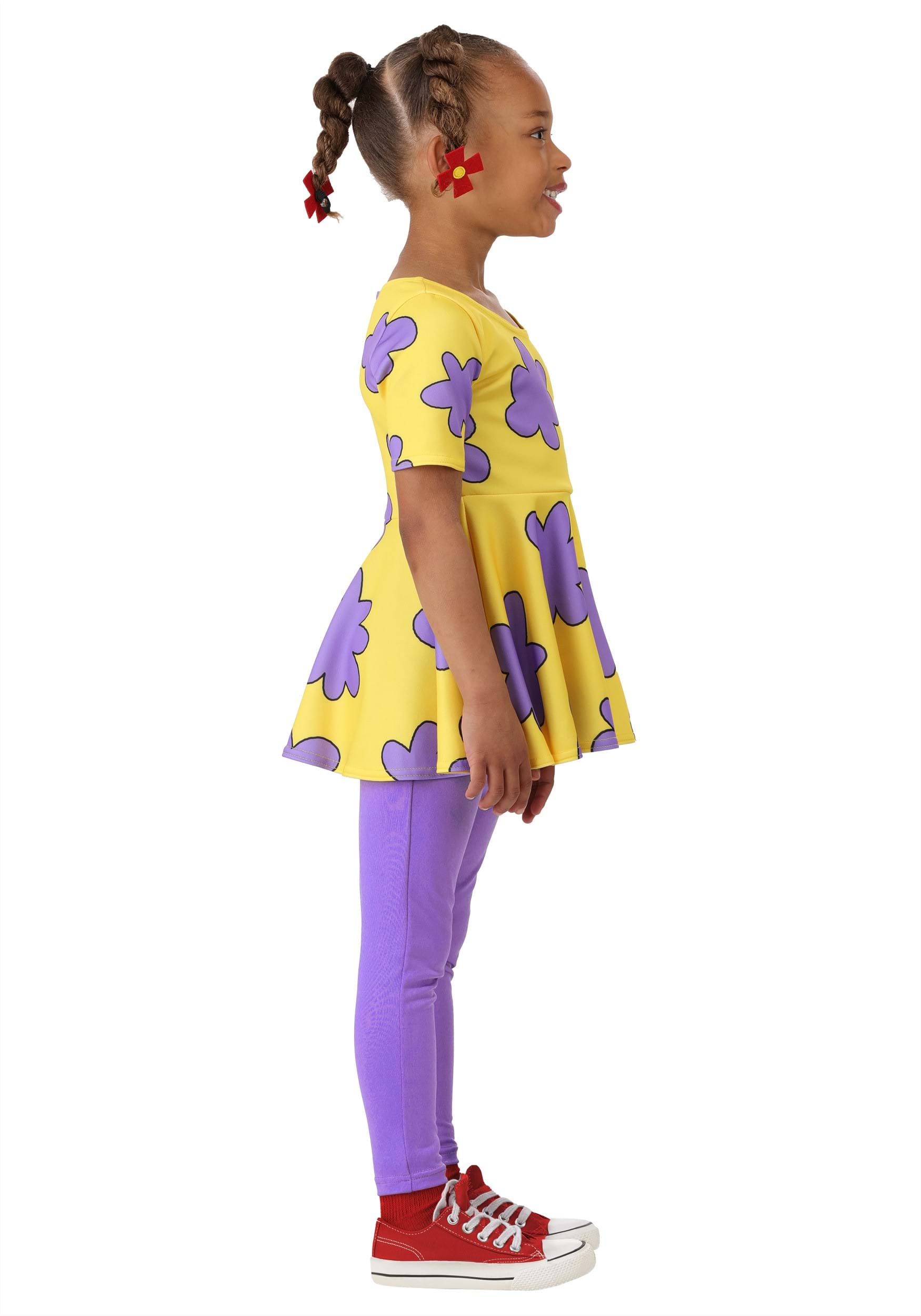 Girl's Toddler Nickelodeon Rugrats Susie Costume