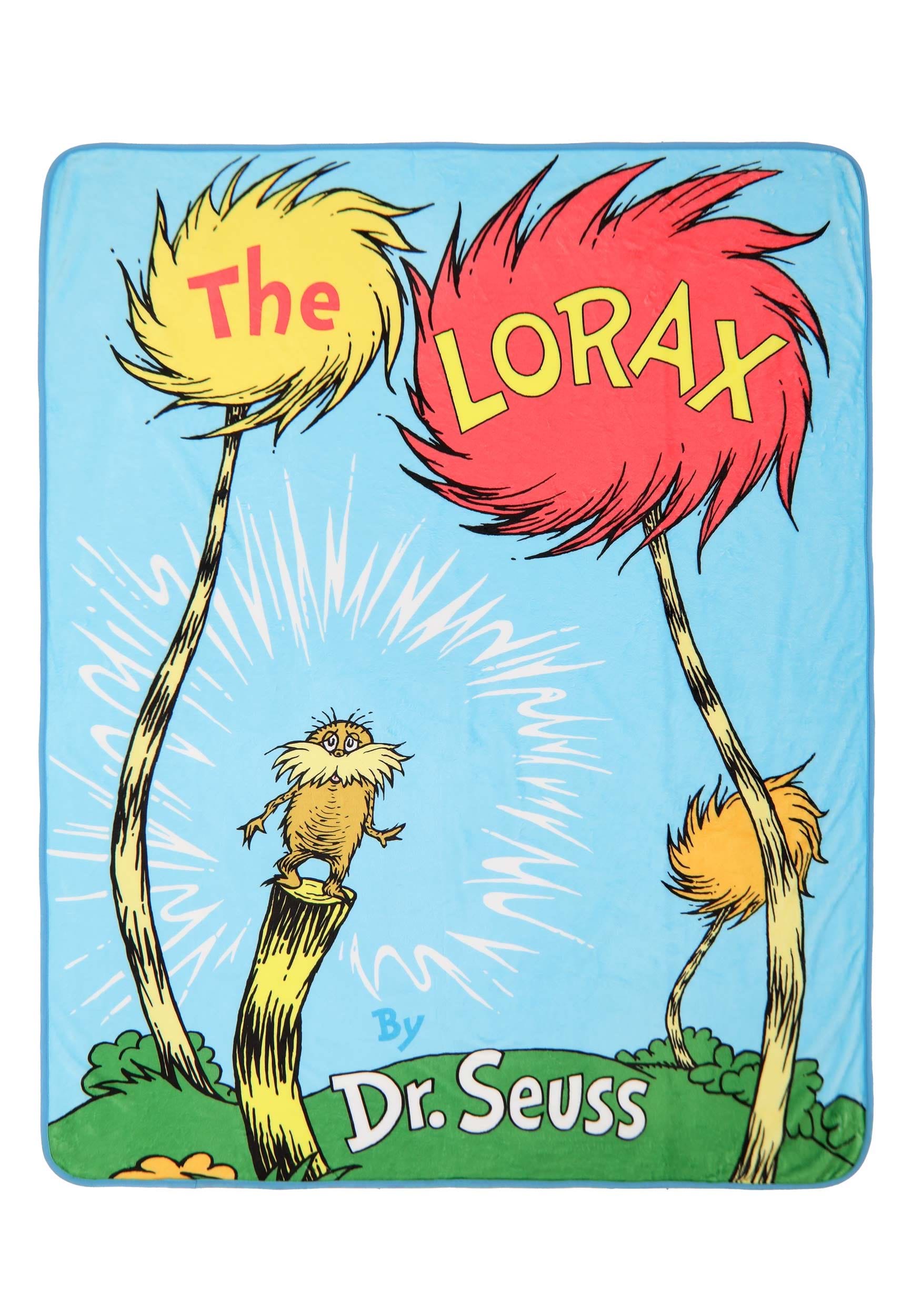 The Lorax 60x48 Throw Blanket 3 The Lorax 60x48 Throw Blanket