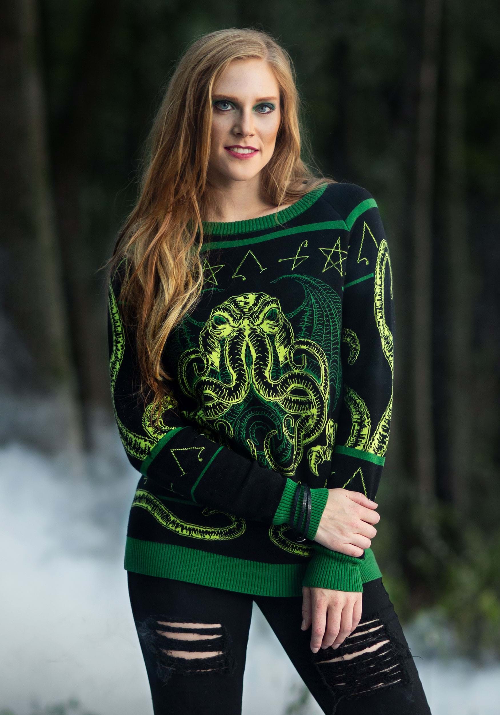 Rage of Cthulhu Ugly Halloween Sweater 11 Rage of Cthulhu Ugly Halloween Sweater