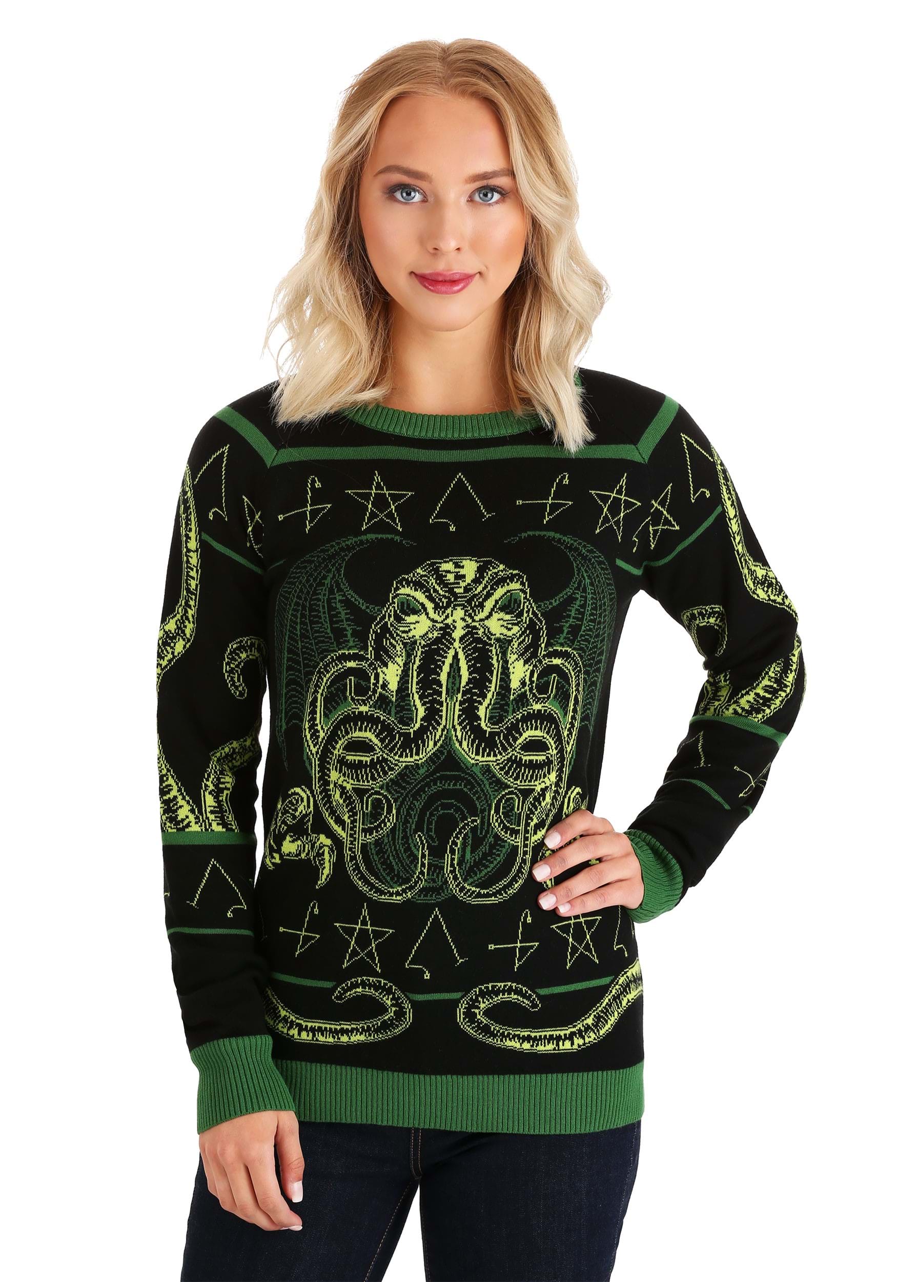 Rage of Cthulhu Ugly Halloween Sweater 9 Rage of Cthulhu Ugly Halloween Sweater