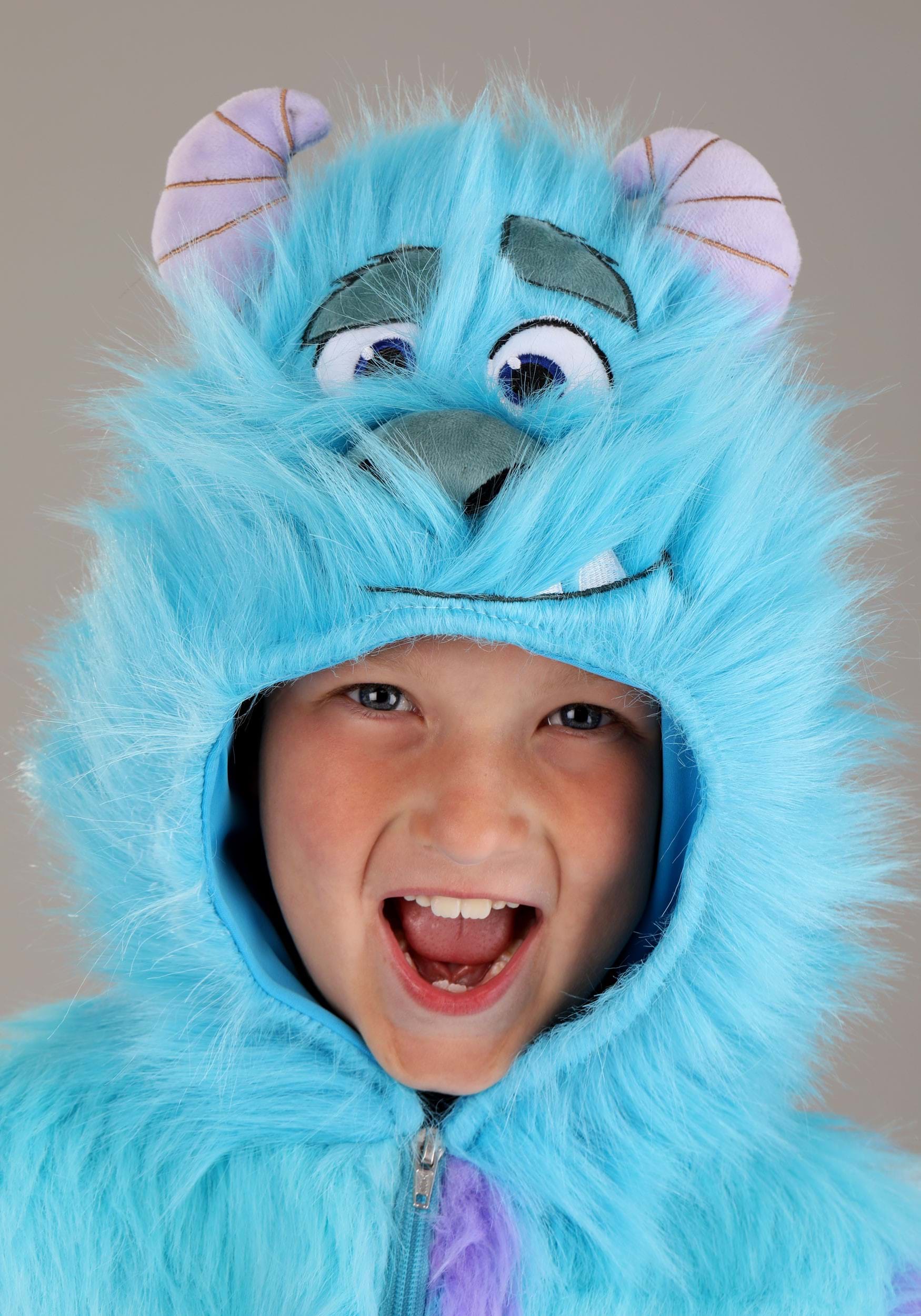 Hooded Monsters Inc Kid's Sulley Costume