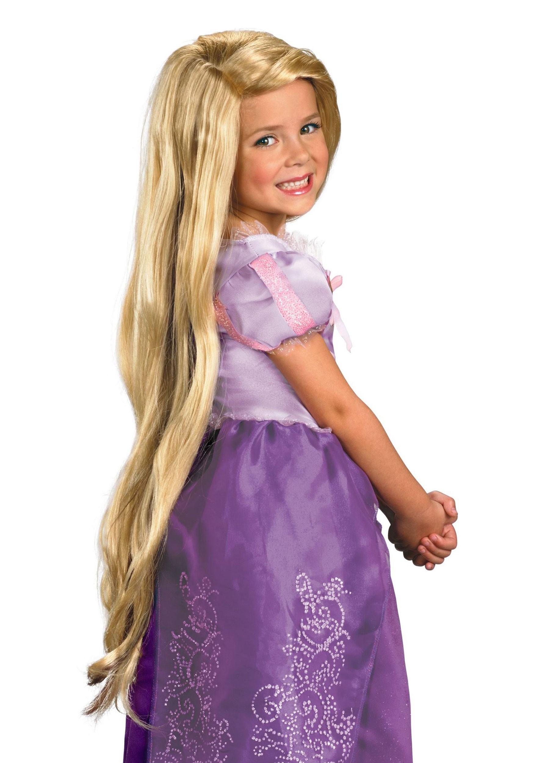 Girls Disney Tangled Wig 1 Girls Disney Tangled Wig