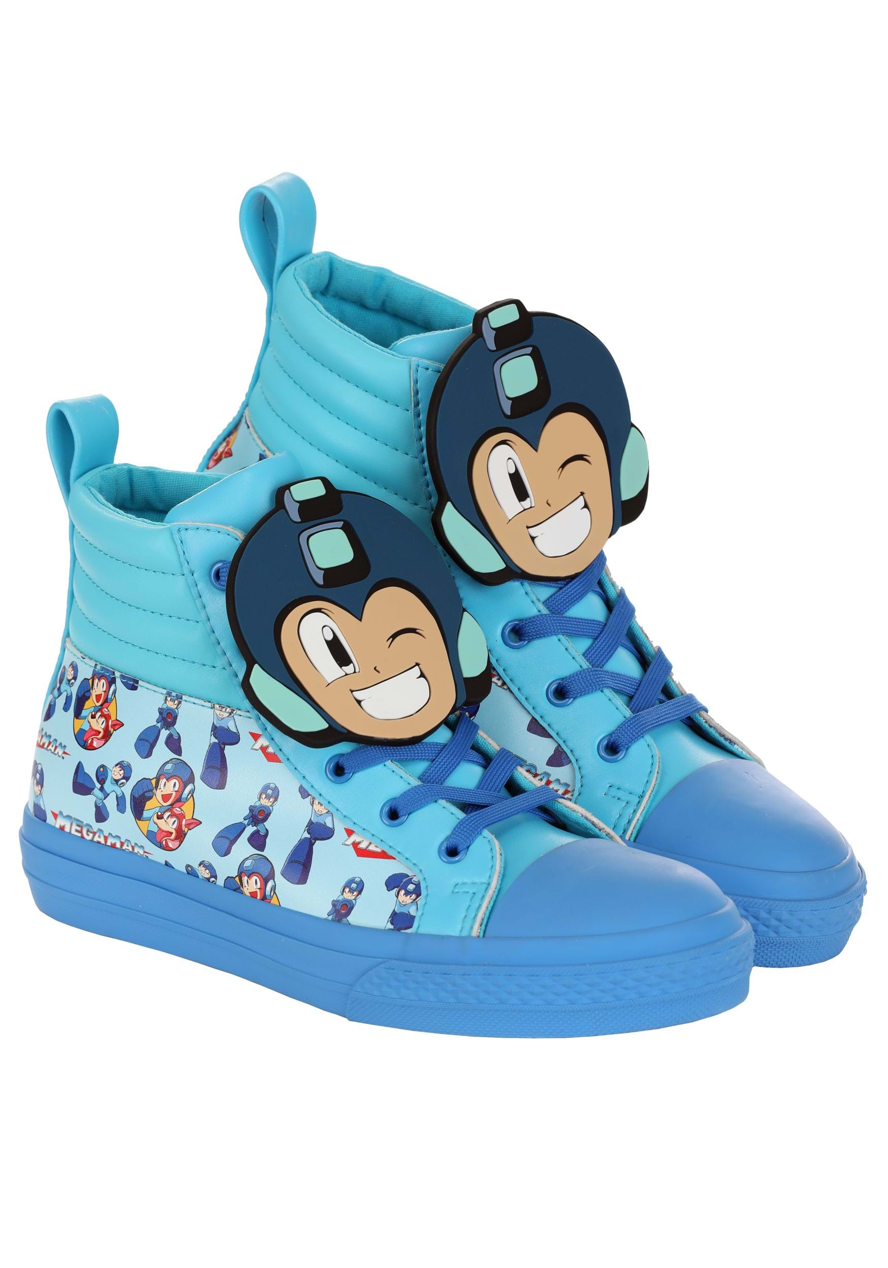 Mega Man High Top Sneaker for Women 6 Mega Man High Top Sneaker for Women