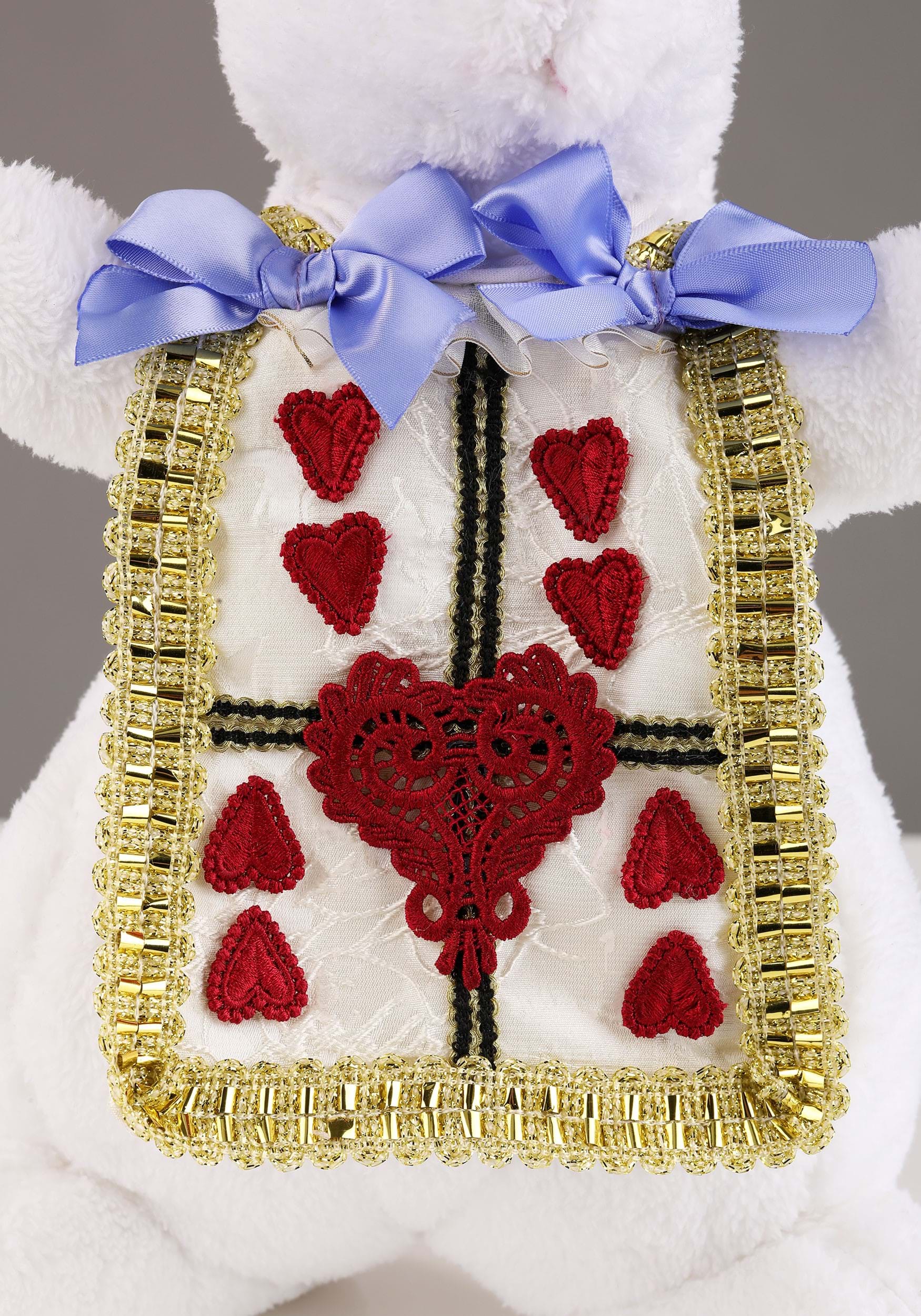 Alice in Wonderland Plush White Rabbit Costume Purse